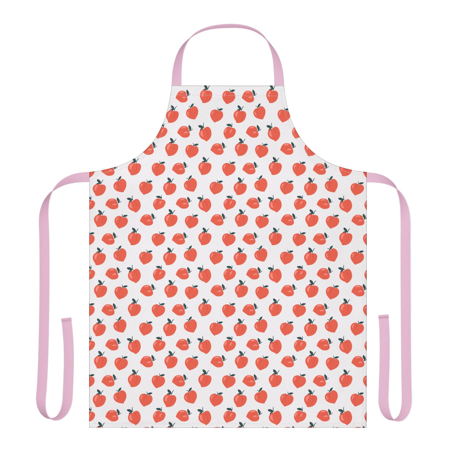 Peaches Apron for Creative Chefs and Passionate Bakers in Vibrant Colors and Fun Design