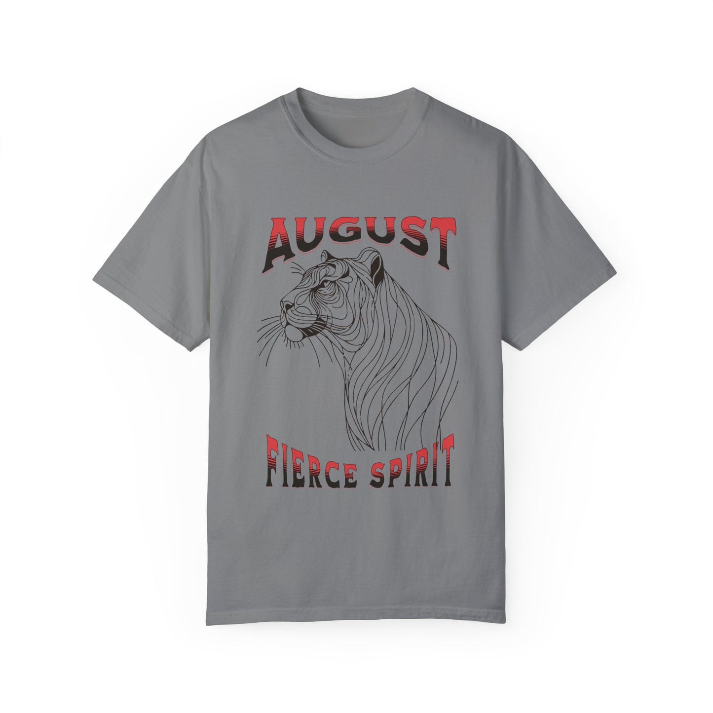 Tiger August Born Fierce Spirit T-Shirt