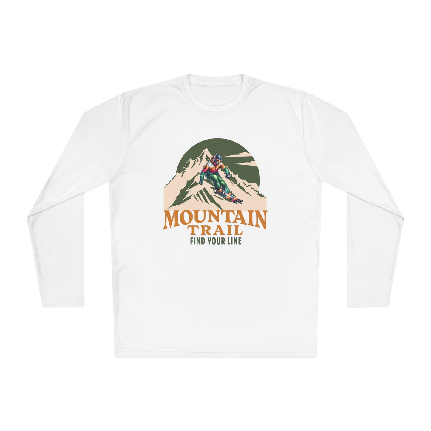 Mountain Trail Long Sleeve Tee - Find Your Line T-Shirt
