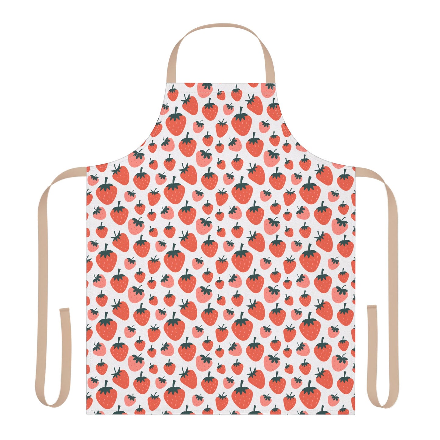 Strawberries Apron for Kitchen Cooking and Baking Enthusiasts