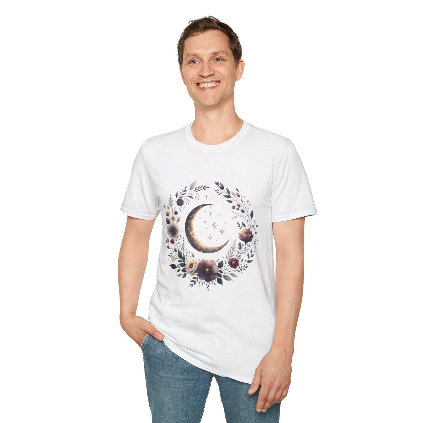 Moon & Floral T-Shirt