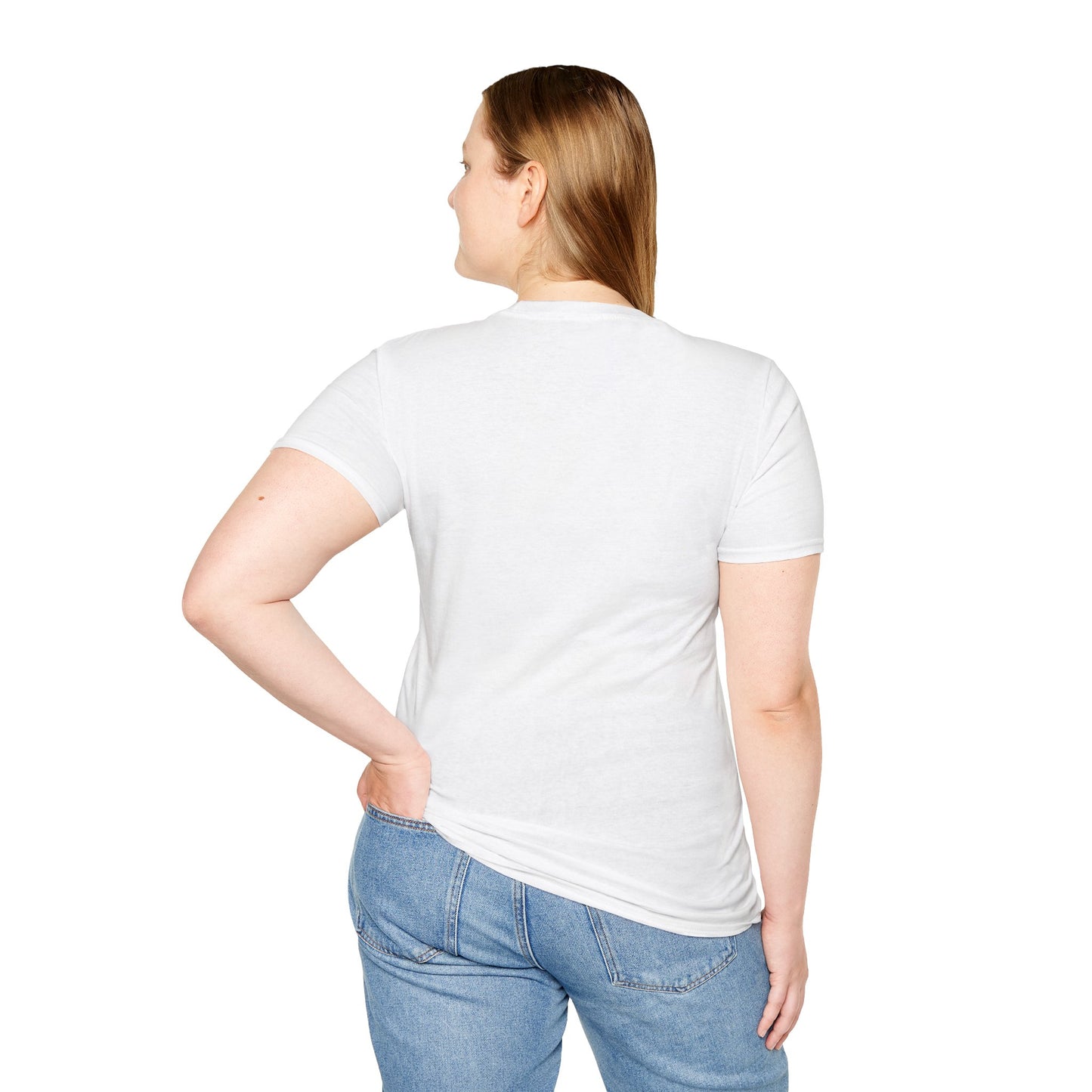 Dragonfly Gildan Unisex T-Shirt featuring a playful dragonfly design; perfect for nature lovers seeking comfort and sustainability, crafted from ethically sourced cotton, embodying FireBrook Essentials' style and joyful spirit.