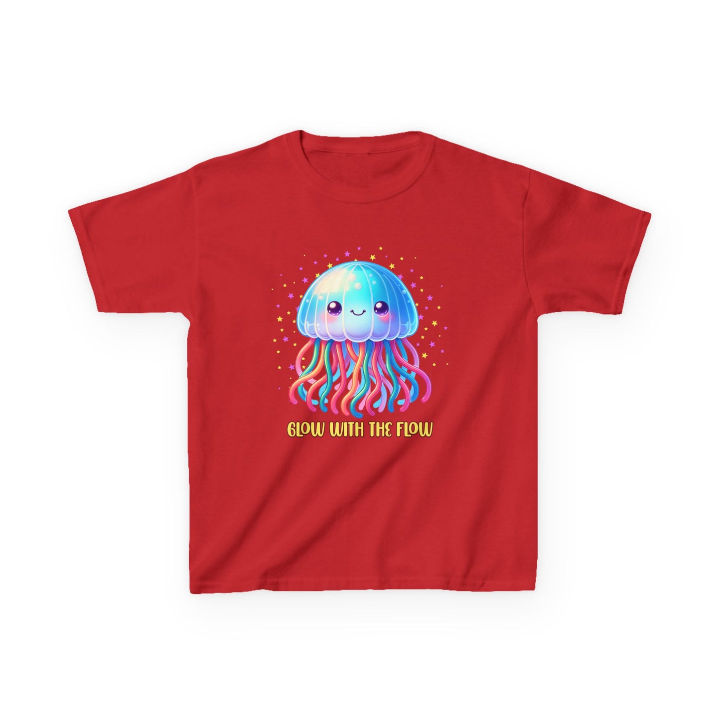 Glow With The Flow Jellyfish Youth T-Shirt