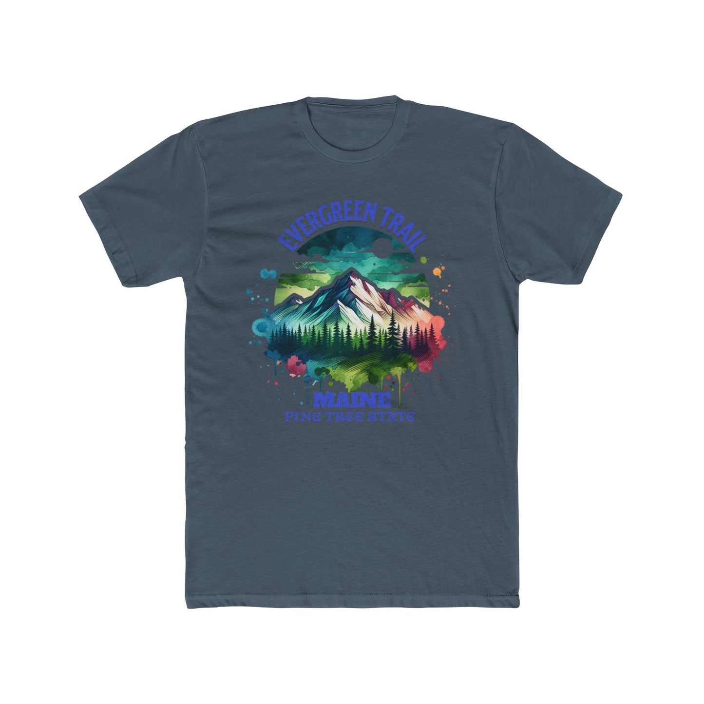 Evergreen Trail Maine Pine Tree State T-Shirt