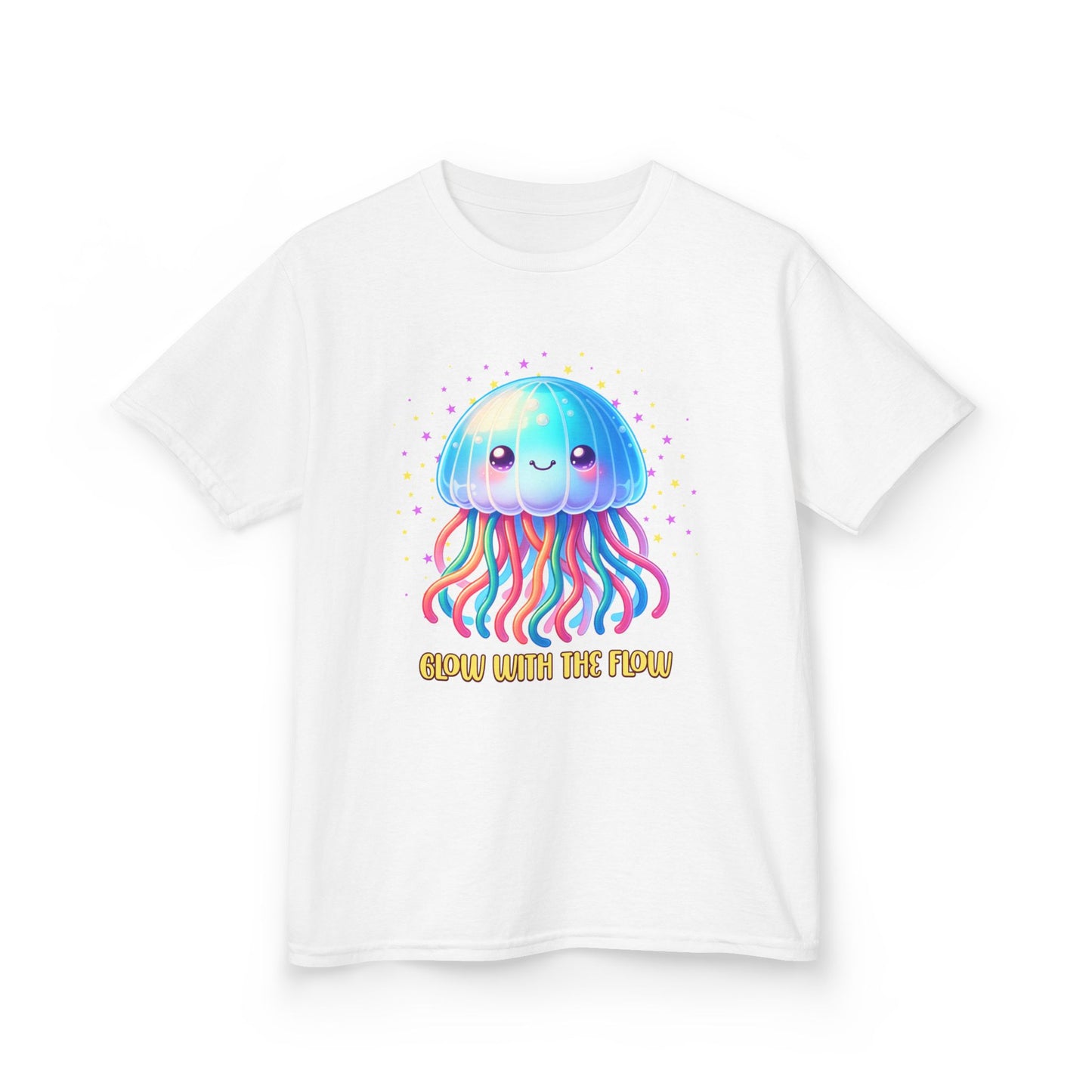 Glow With The Flow Jellyfish Youth T-Shirt