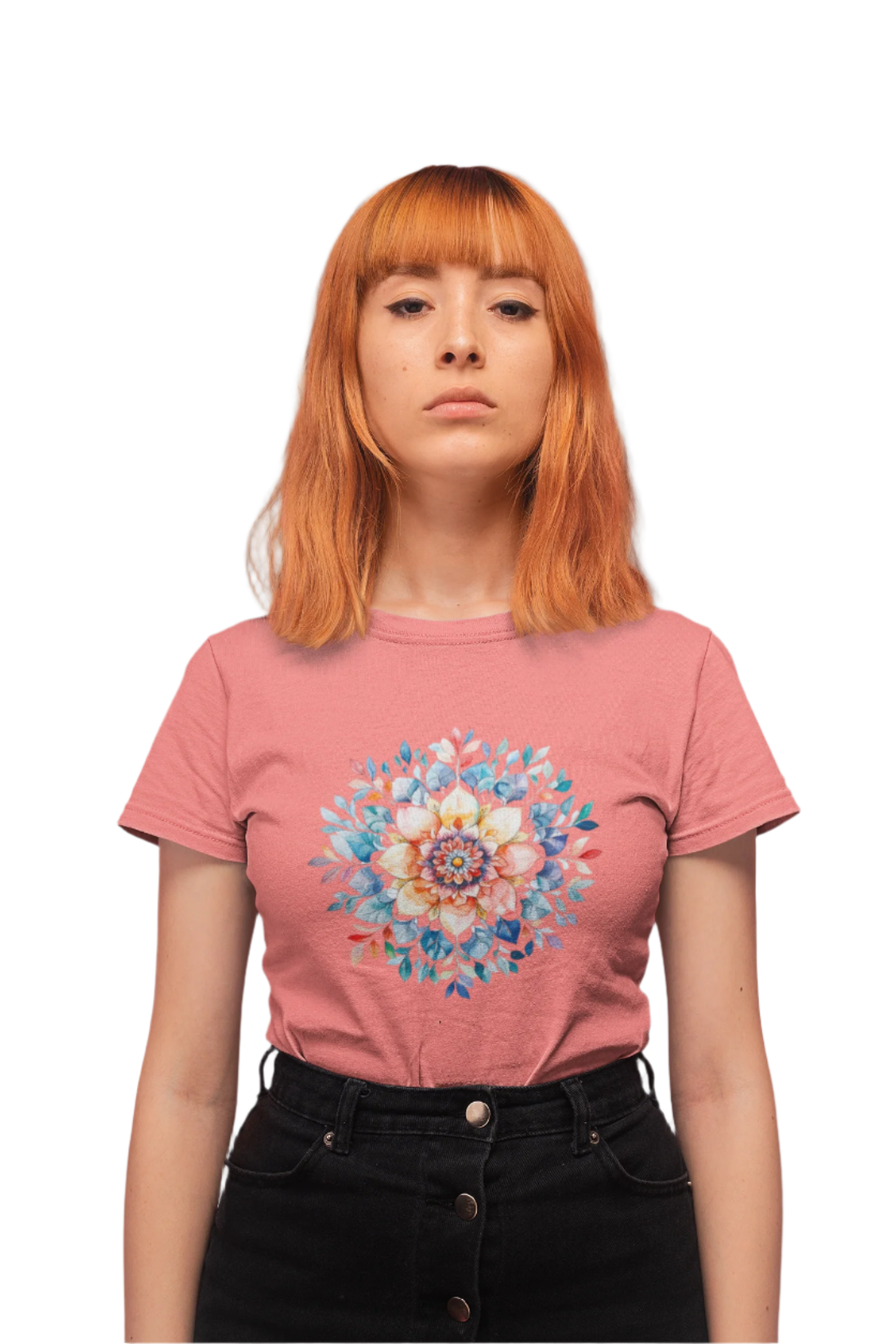 T-shirt Mandala Bohème Floral