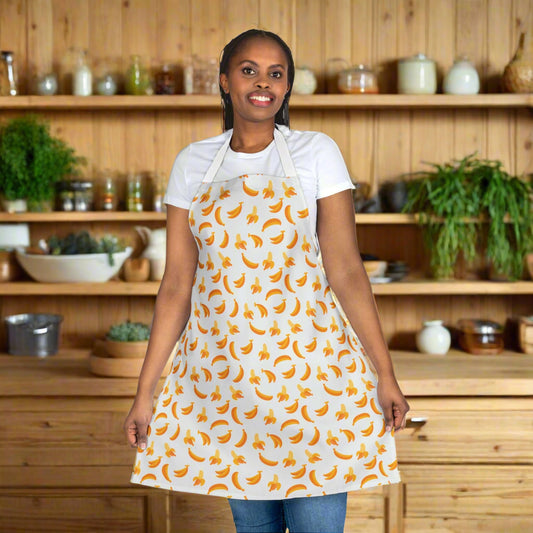 Banana Apron for Creative Chefs and Bakers with Fun Design and Vibrant Colors