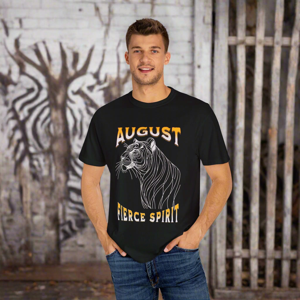 Tiger August Born Fierce Spirit T-Shirt