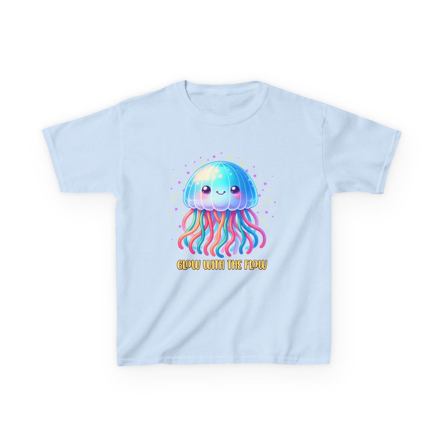 Glow With The Flow Jellyfish Youth T-Shirt