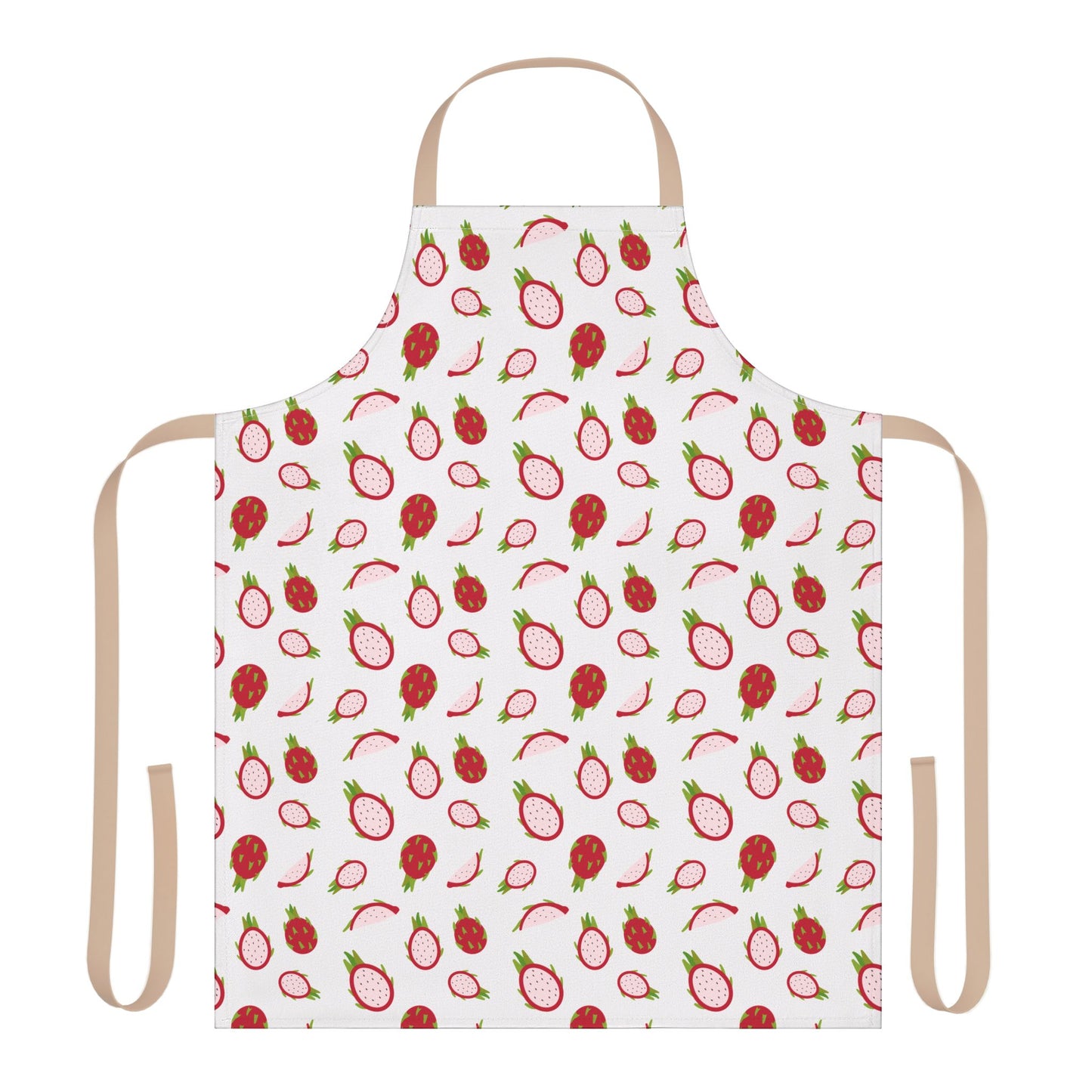 Dragonfruit Apron Vibrant Kitchen Accessory for Creative Chefs and Bakers