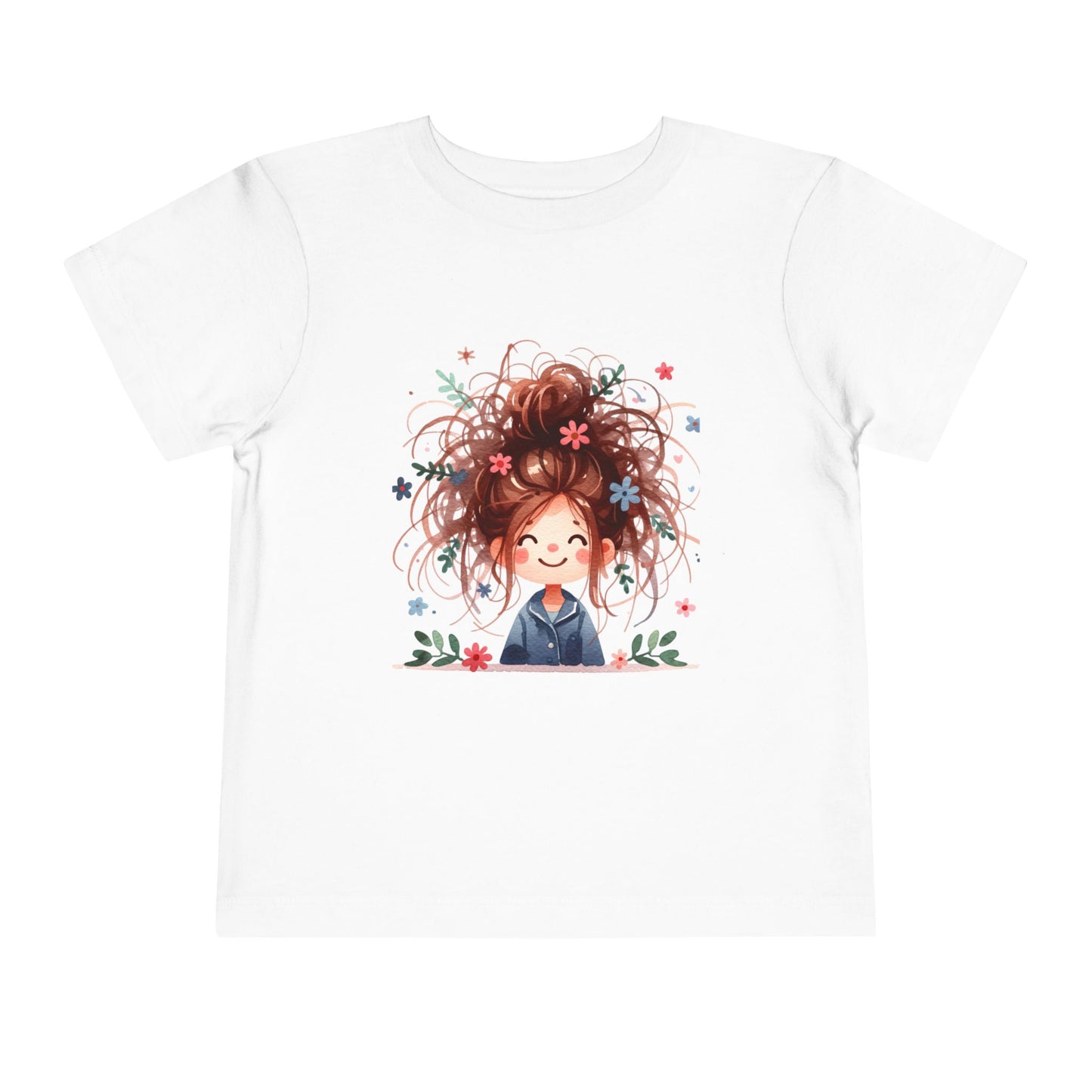 Curly Hair Toddler T-Shirt