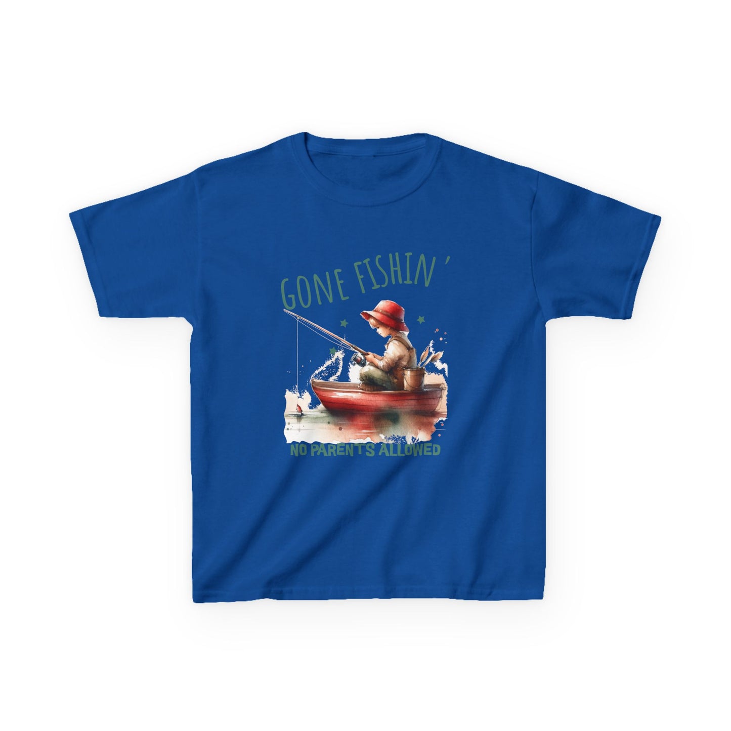 Gone Fishin' - Parents Not Allowed Youth T-Shirt