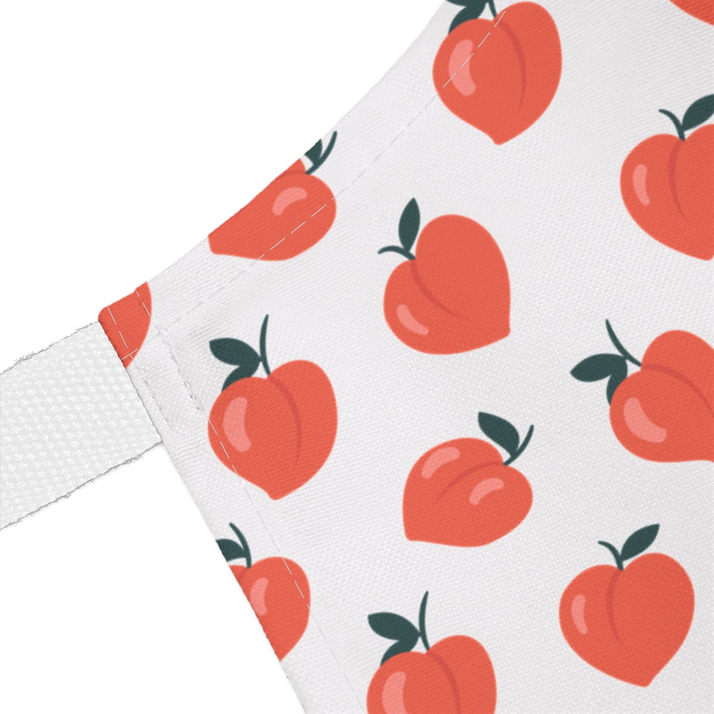 Peaches Apron for Creative Chefs and Passionate Bakers in Vibrant Colors and Fun Design