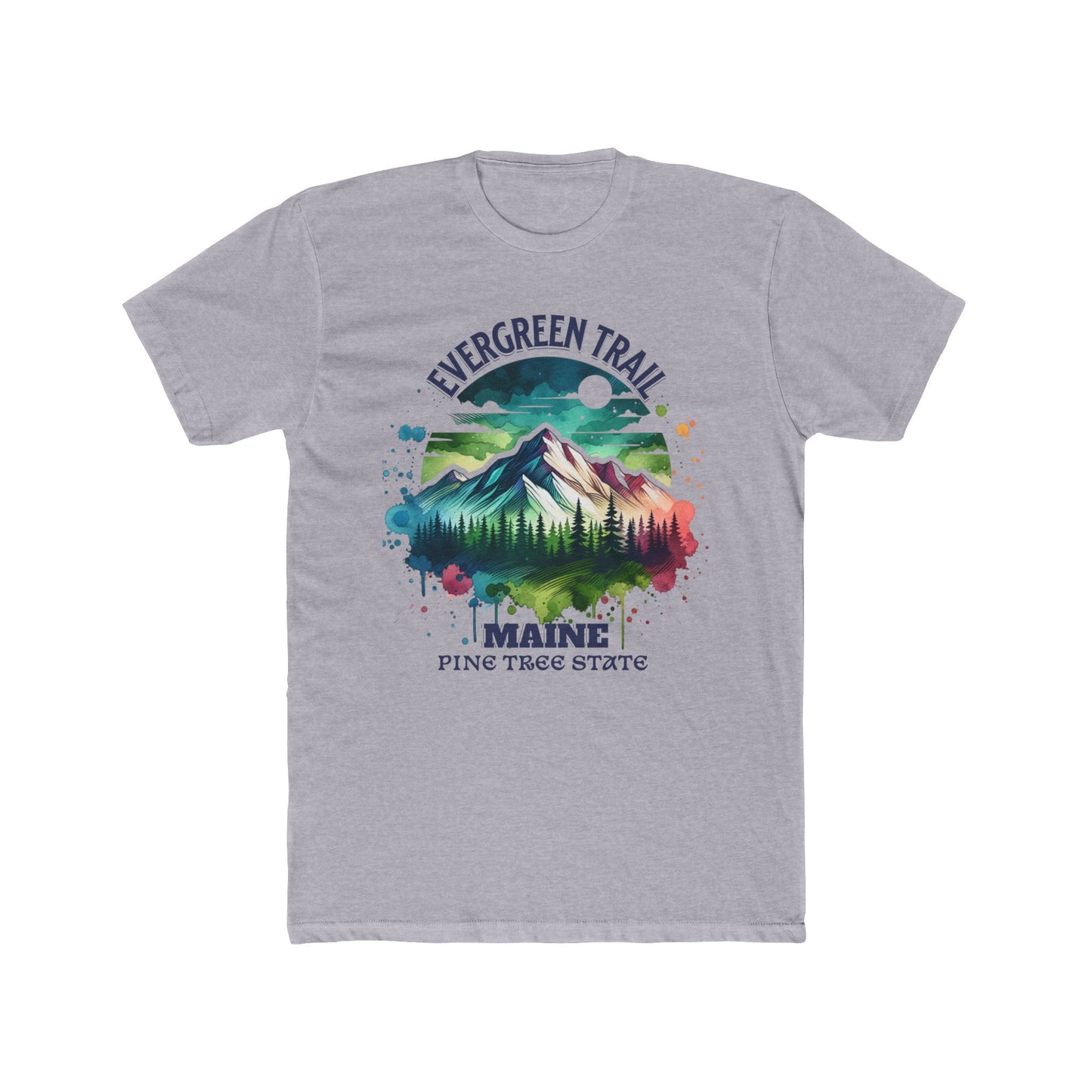 Evergreen Trail Maine Pine Tree State T-Shirt