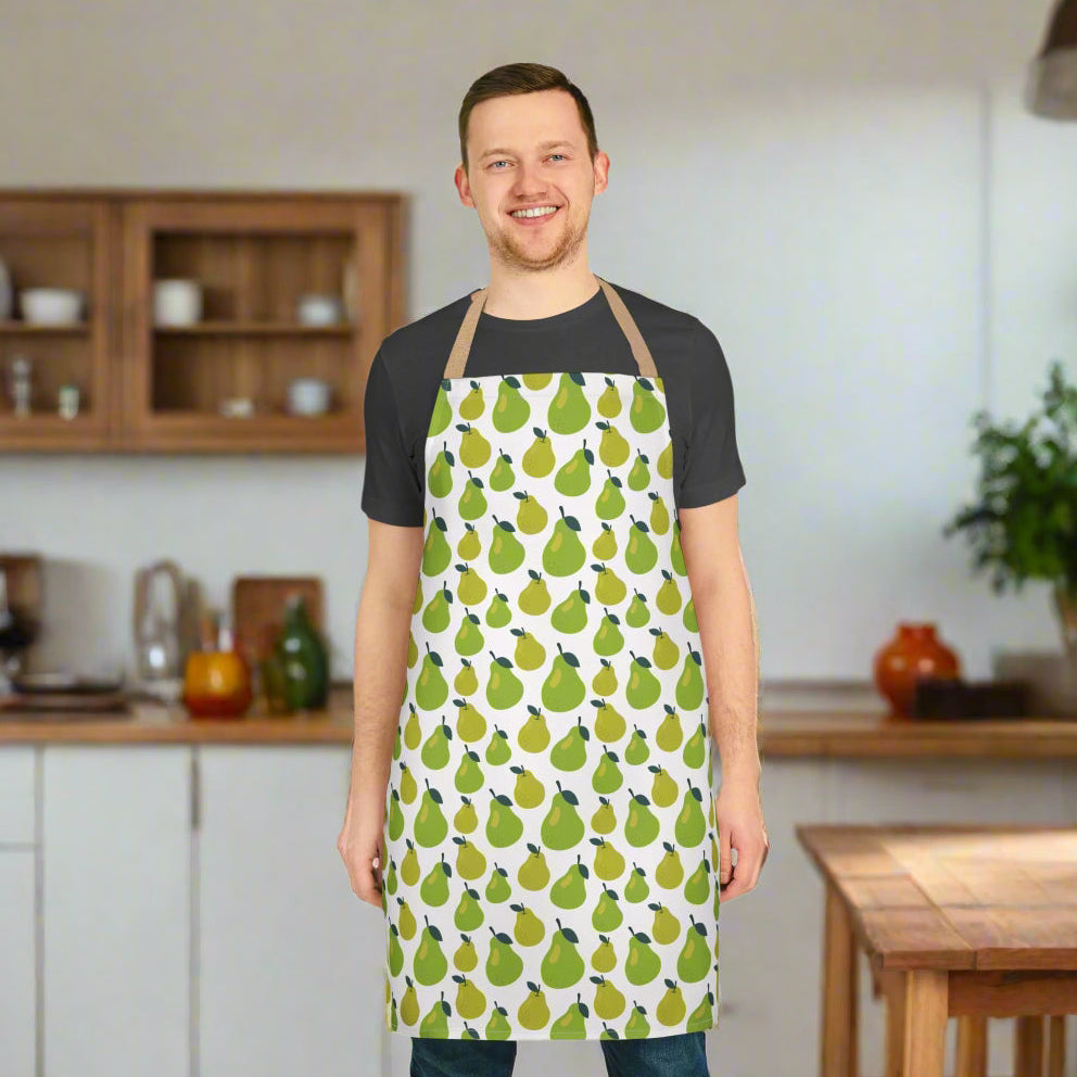 Pear Apron with Fun Design and Comfortable Fit
