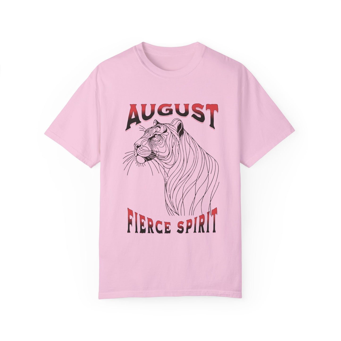 Tiger August Born Fierce Spirit T-Shirt