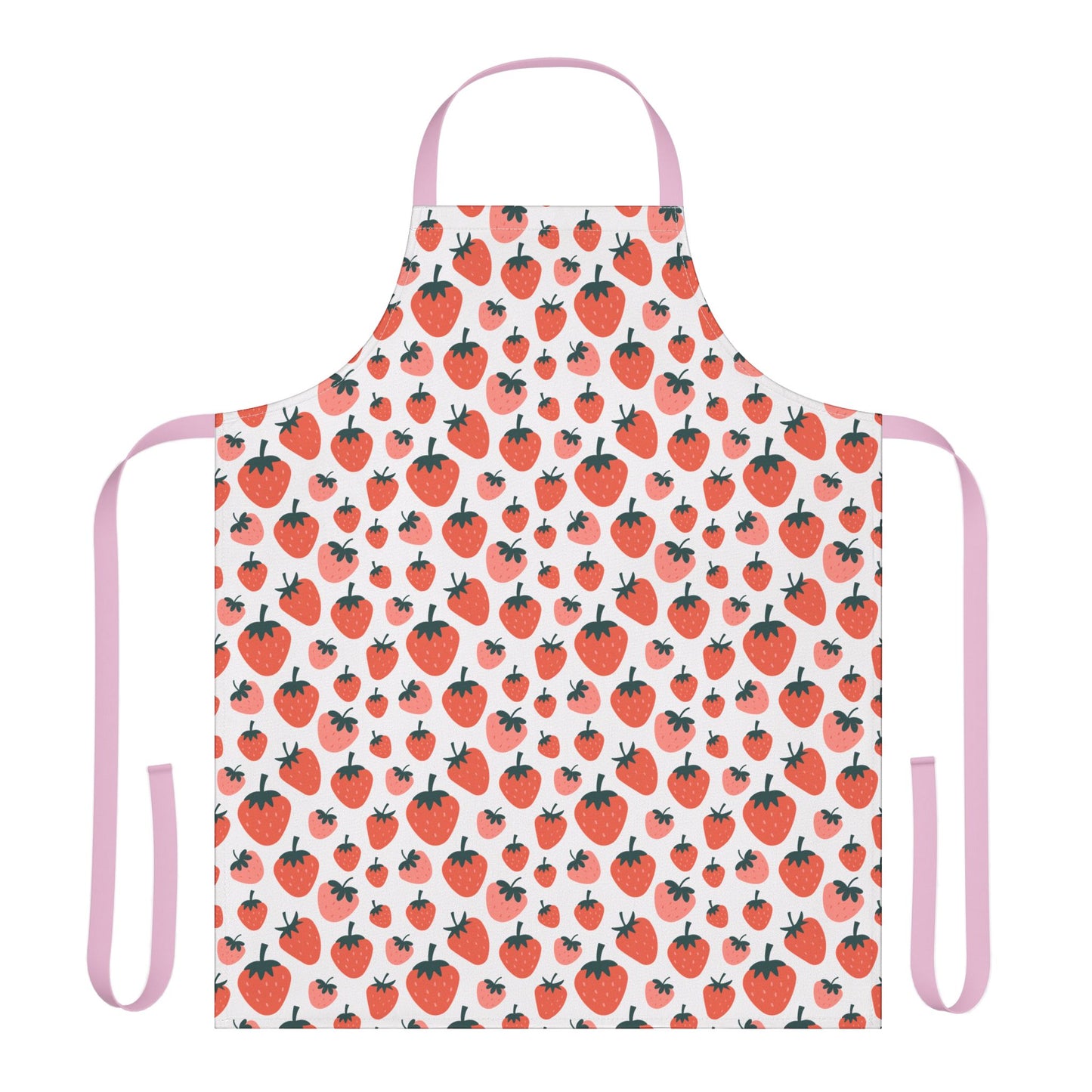Strawberries Apron for Kitchen Cooking and Baking Enthusiasts