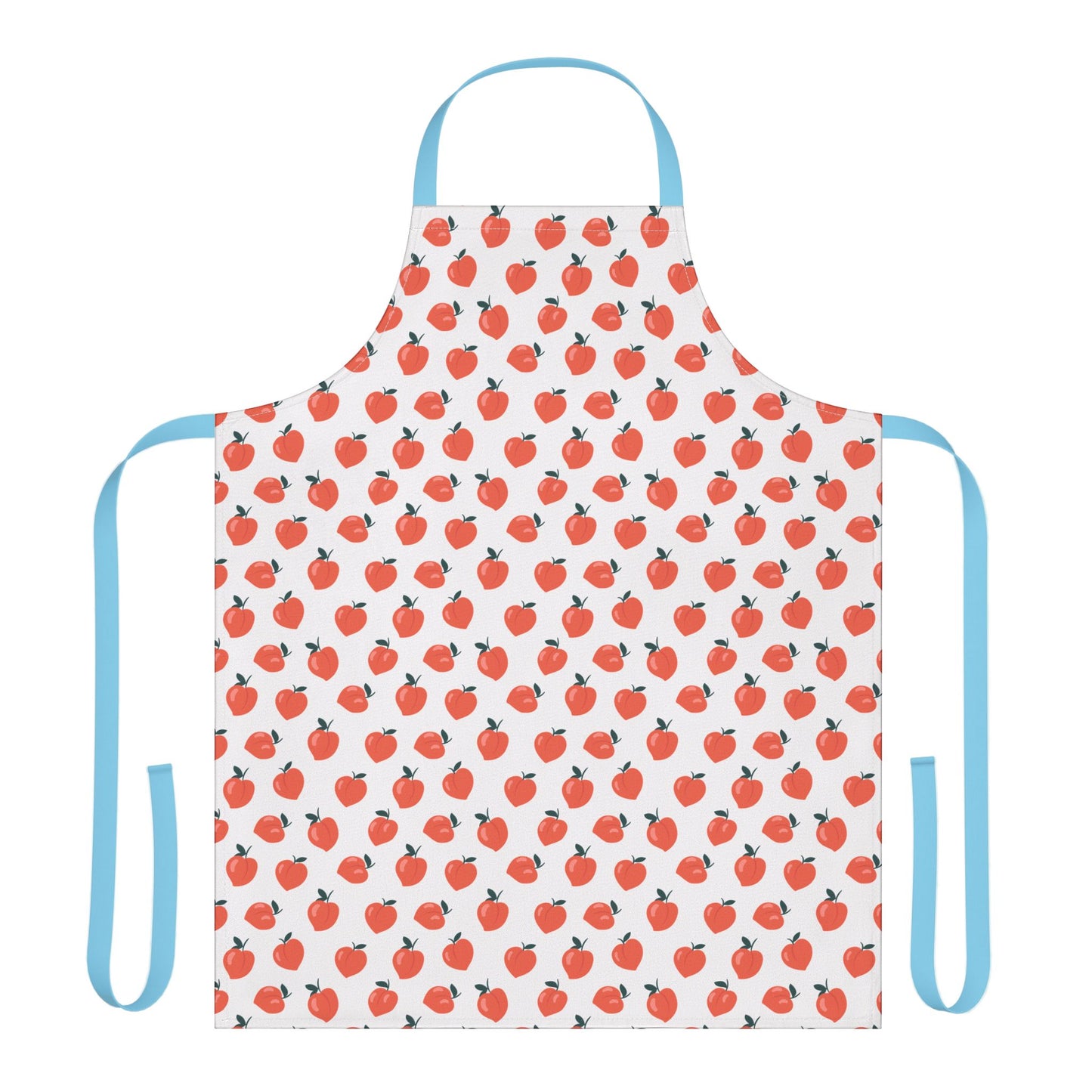 Peaches Apron for Creative Chefs and Passionate Bakers in Vibrant Colors and Fun Design