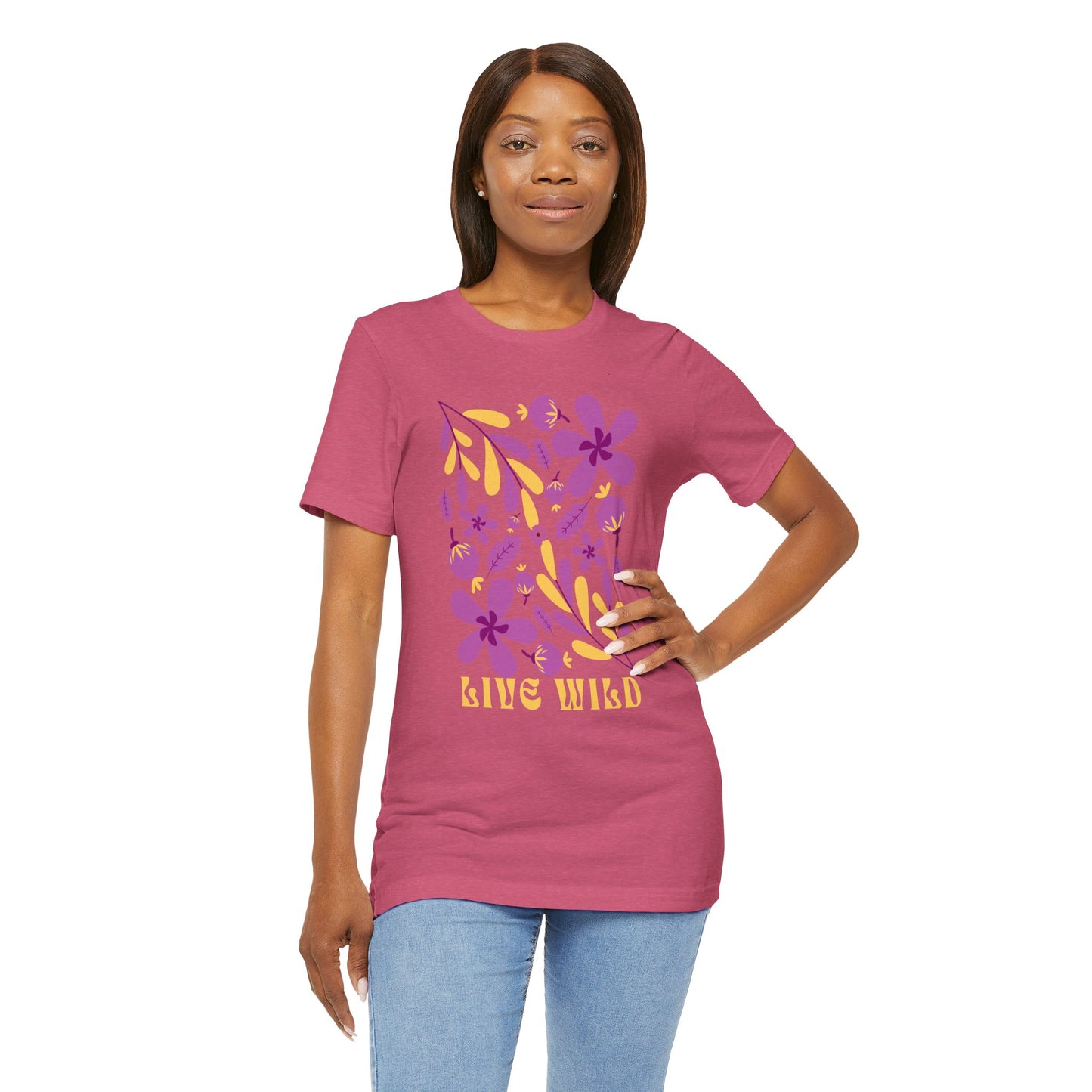 Live Wild Floral T-Shirt