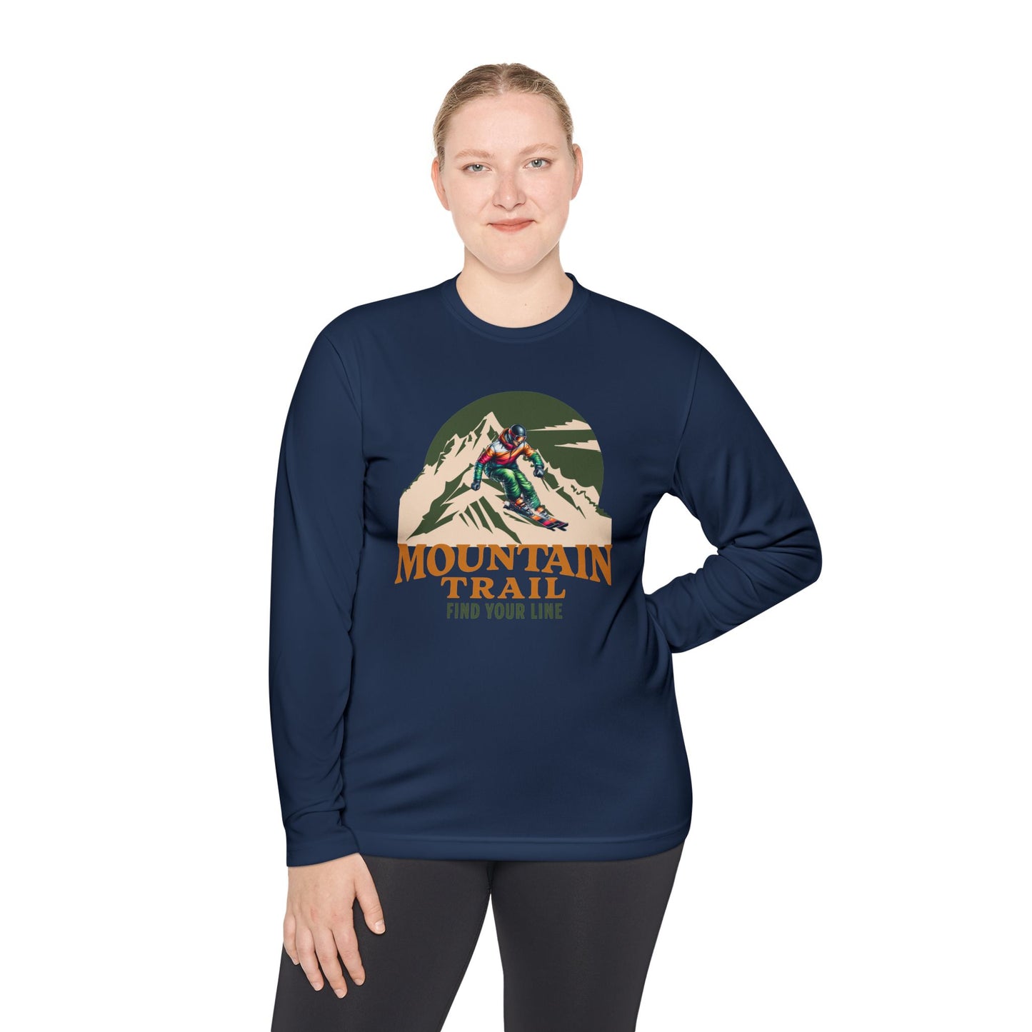 Mountain Trail Long Sleeve Tee - Find Your Line T-Shirt