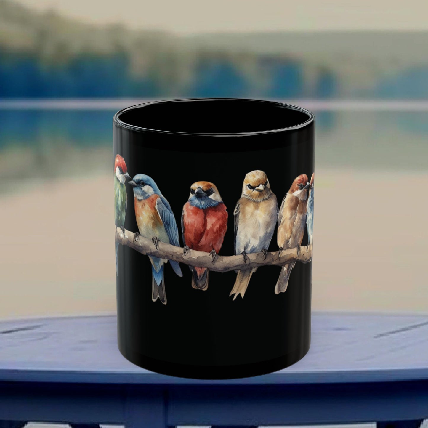 Birds On a Branch Mug (11 oz, 15 oz)