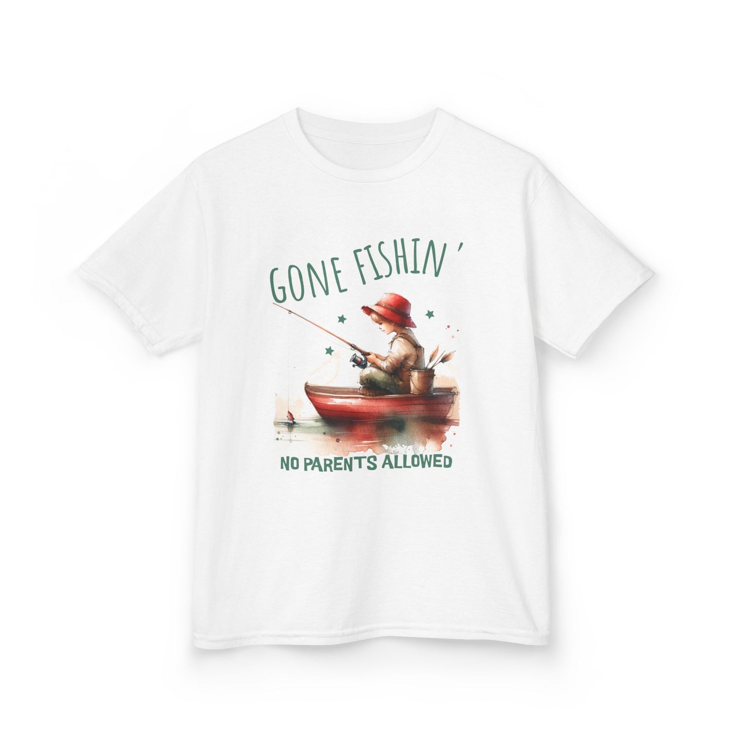 Gone Fishin' - Parents Not Allowed Youth T-Shirt