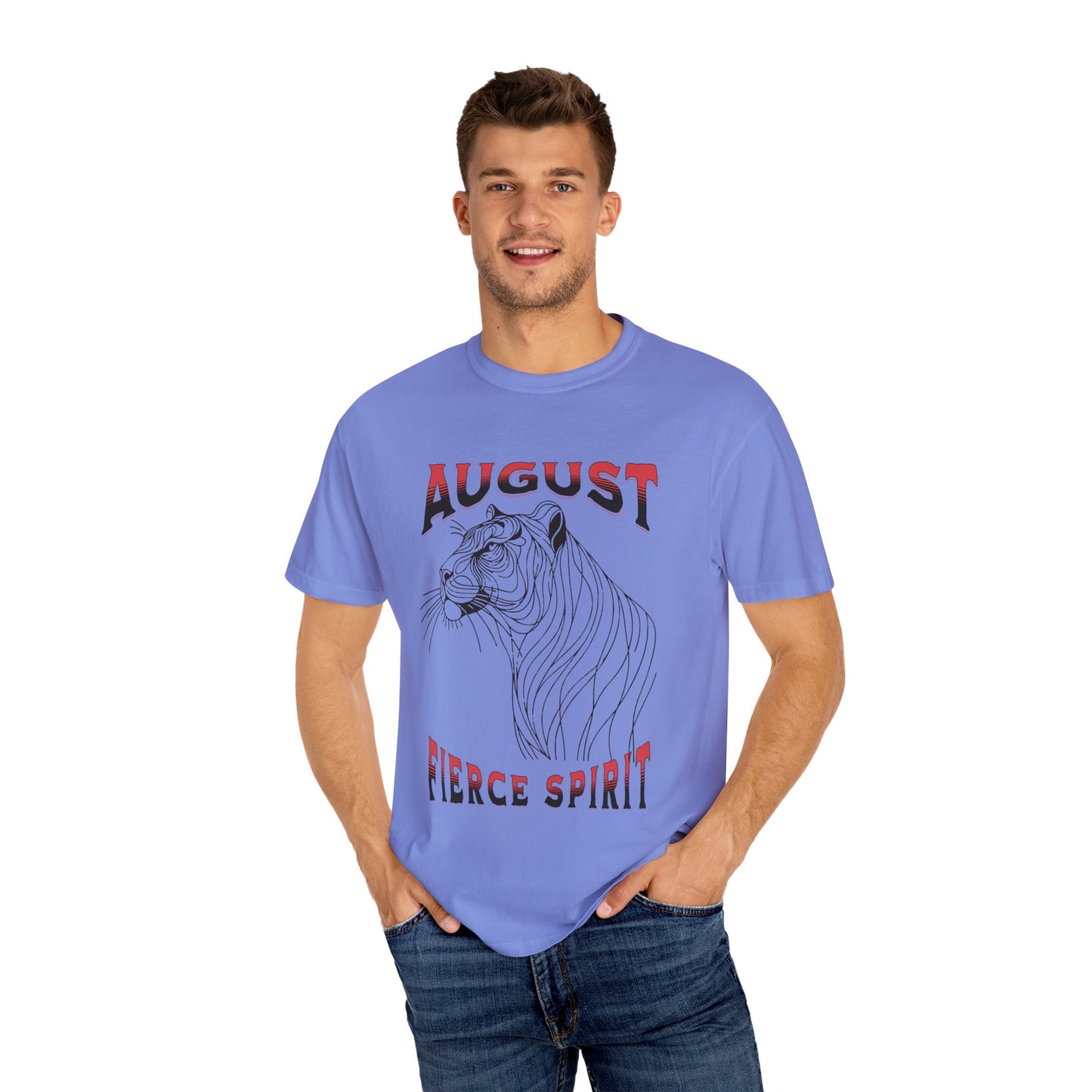 Tiger August Born Fierce Spirit T-Shirt
