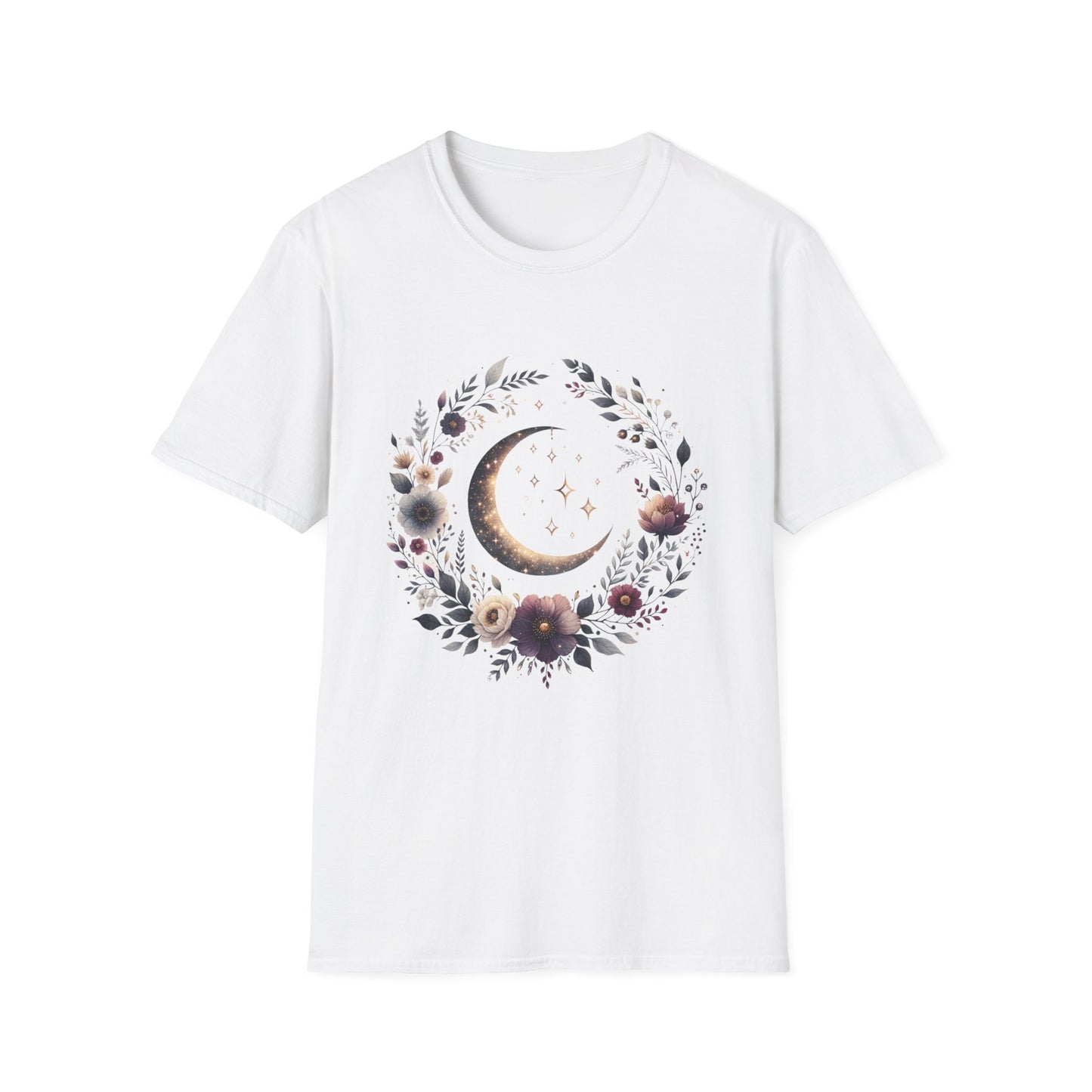 Moon & Floral T-Shirt