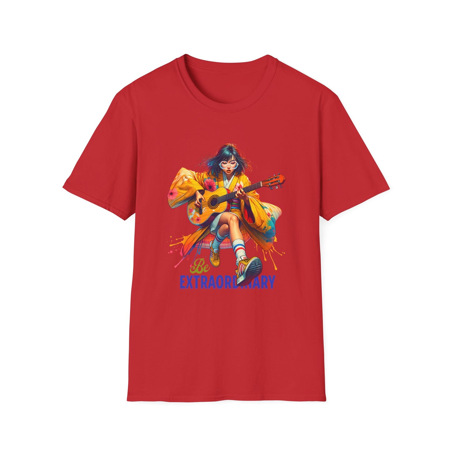 Guitarist Be Extraordinary Woman T-Shirt