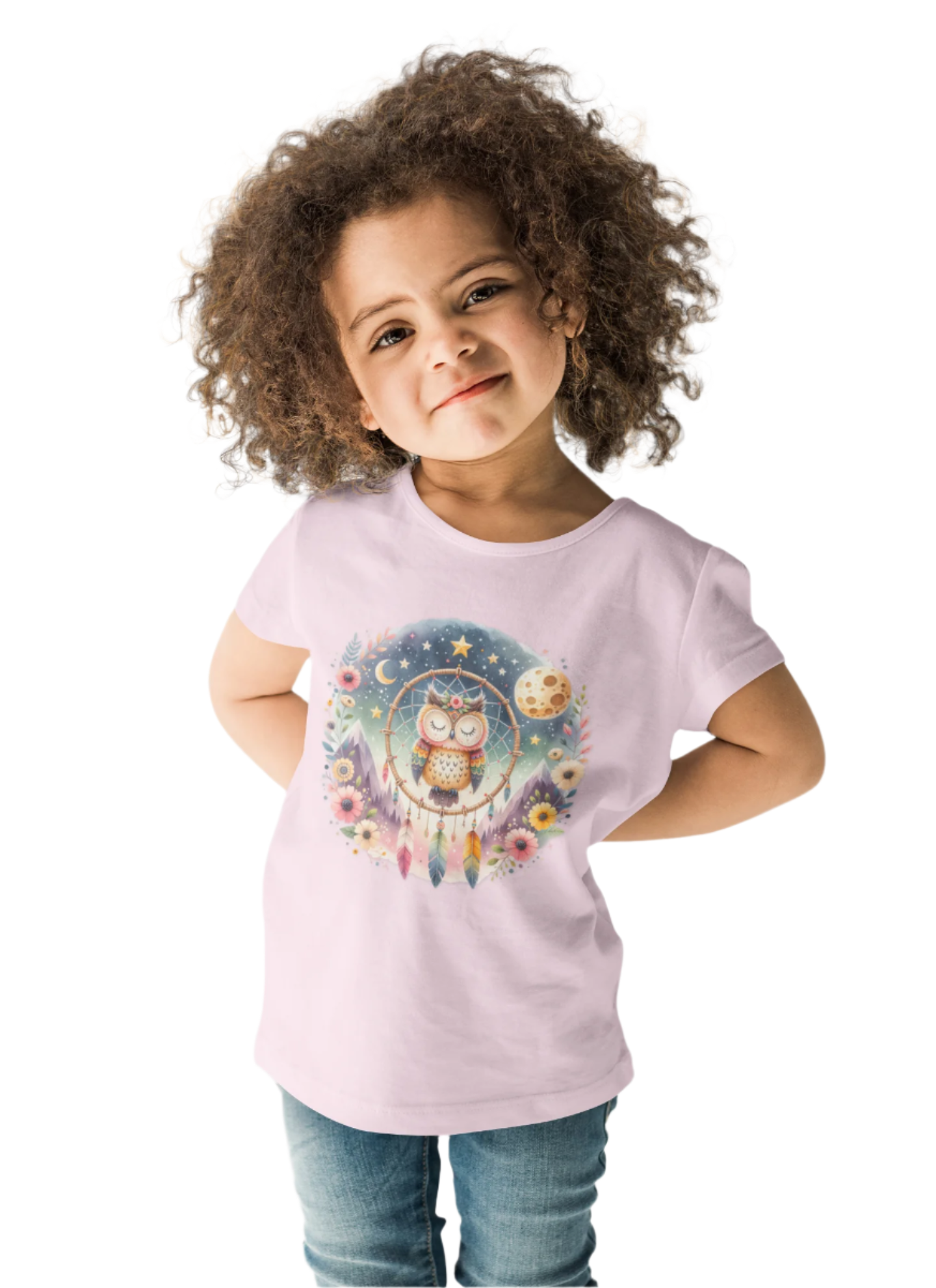 Dreamy Owl Toddler T-Shirt