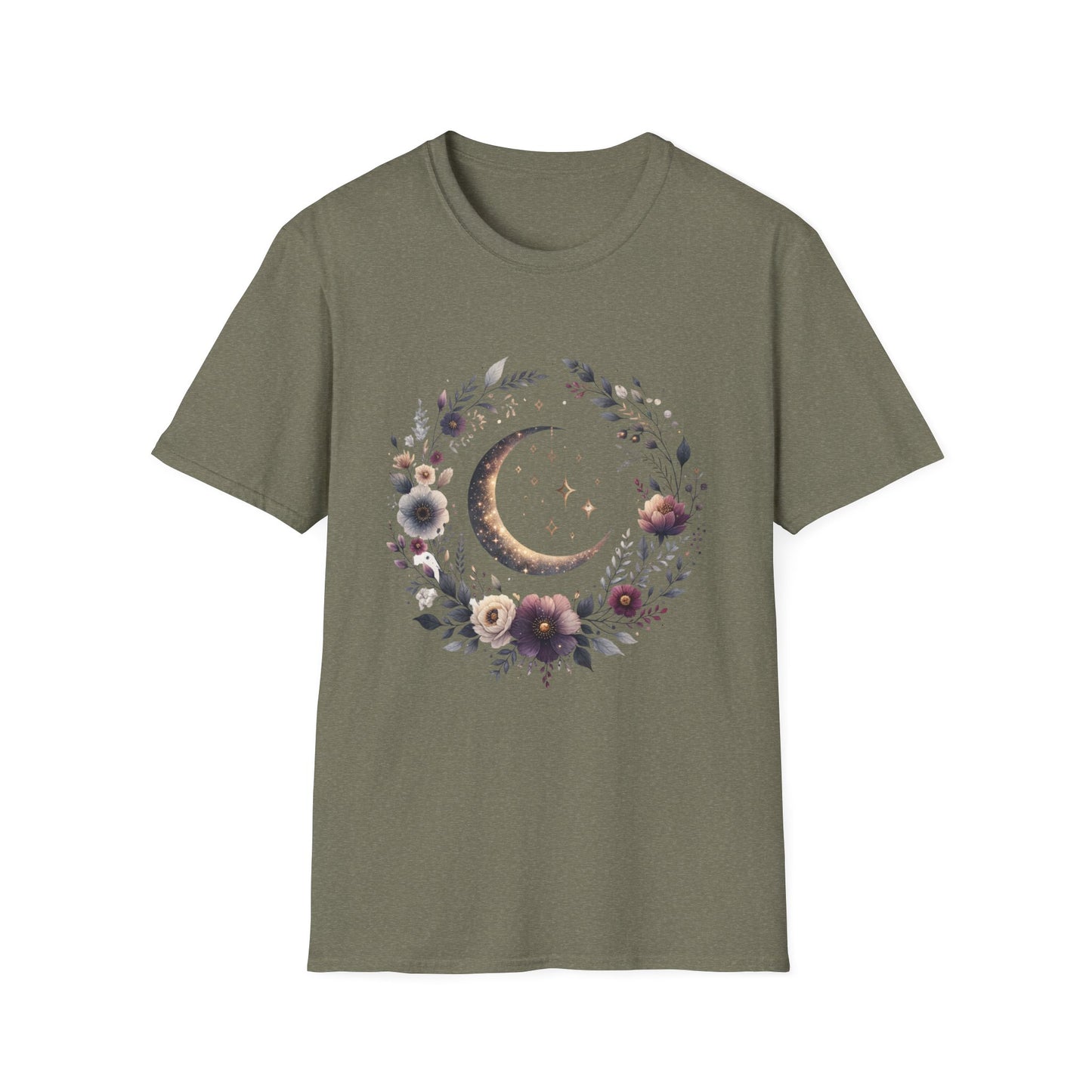 Moon & Floral T-Shirt