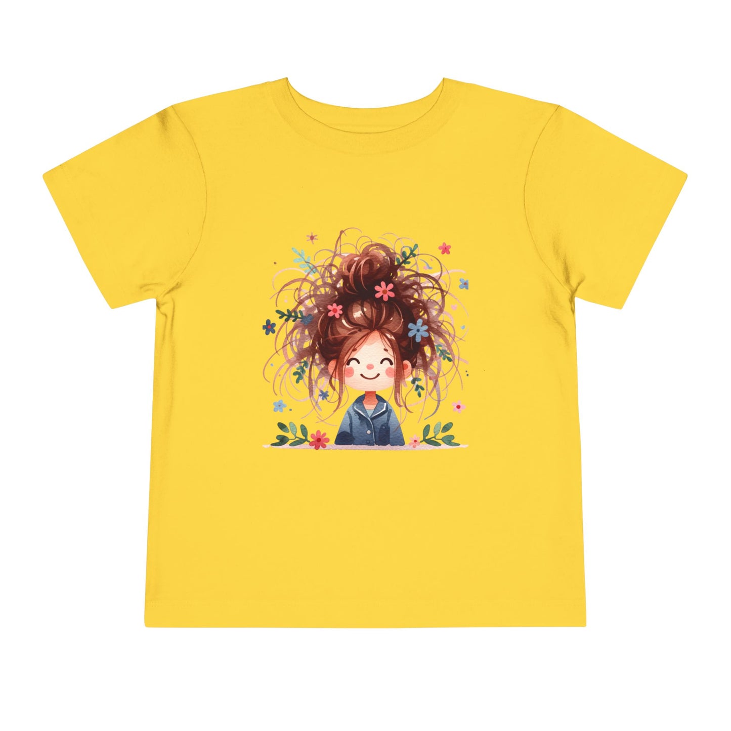 Curly Hair Toddler T-Shirt