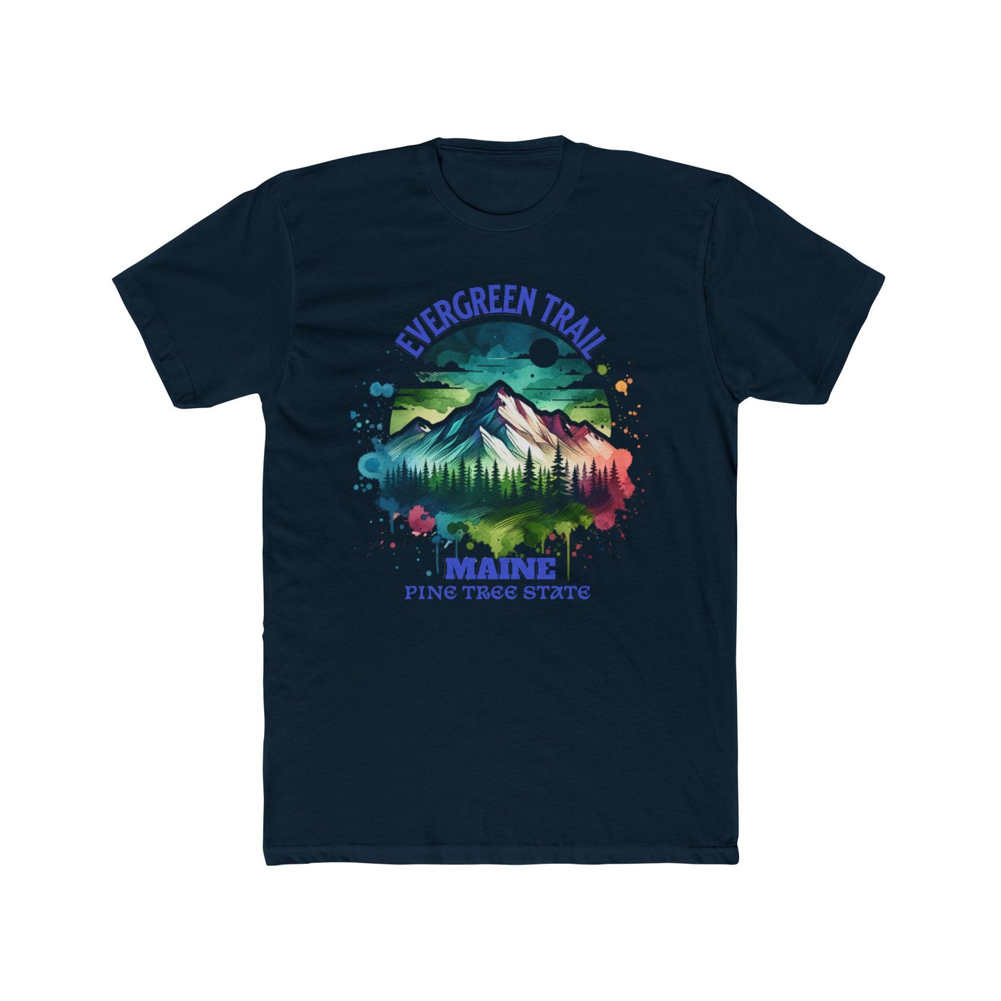 Evergreen Trail Maine Pine Tree State T-Shirt