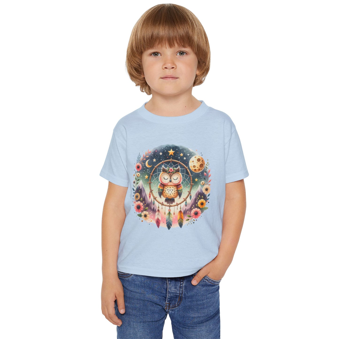Dreamy Owl Toddler T-Shirt