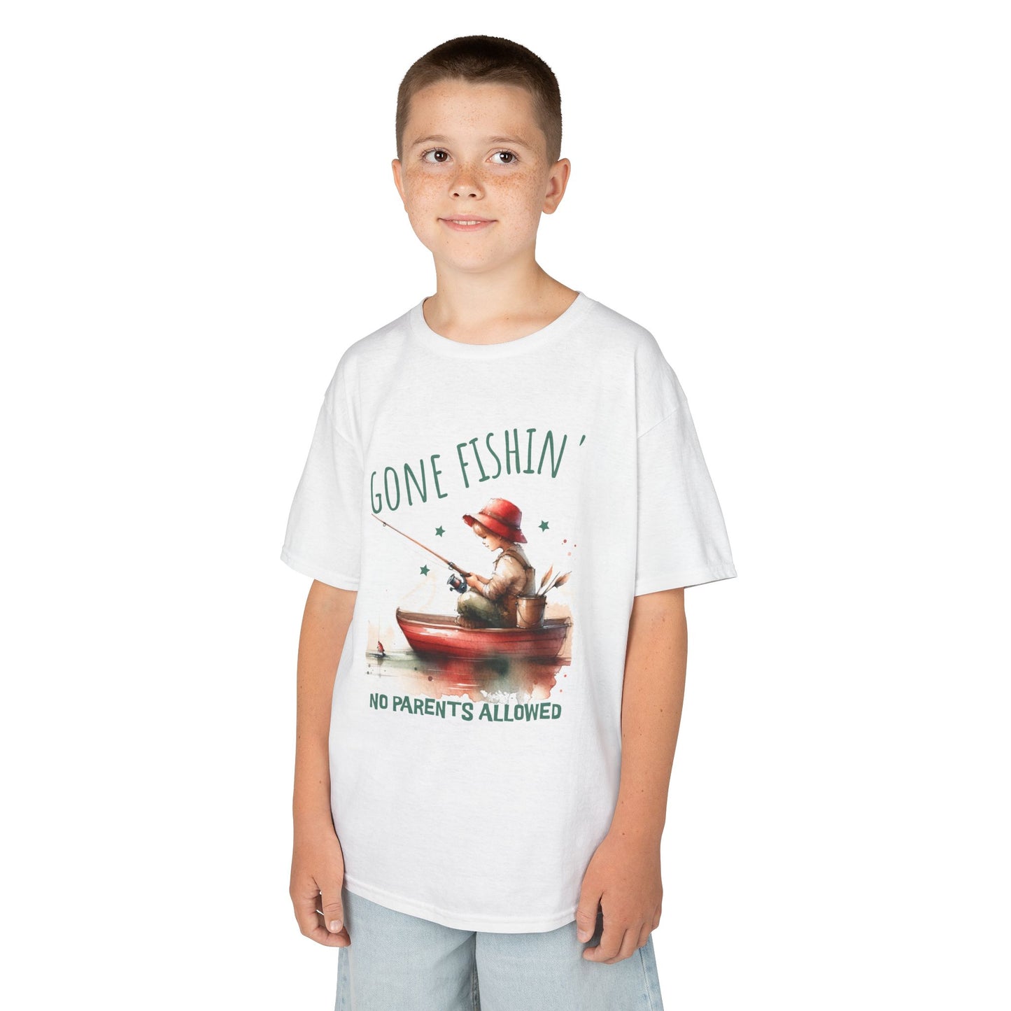 Gone Fishin' - Parents Not Allowed Youth T-Shirt