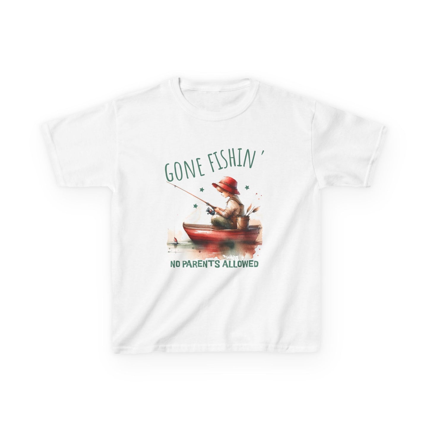 Gone Fishin' - Parents Not Allowed Youth T-Shirt