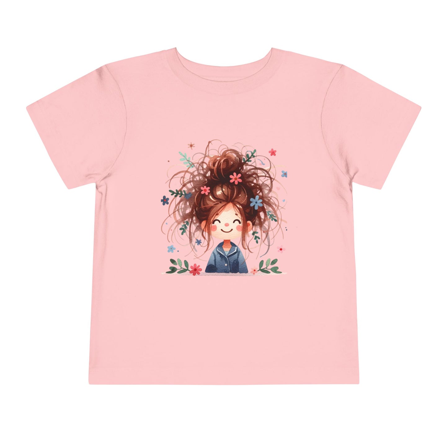 Curly Hair Toddler T-Shirt