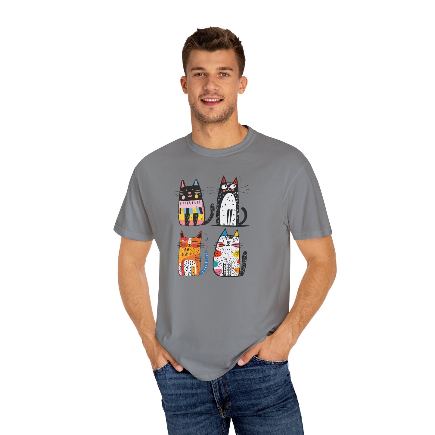 Colorful Cats T-Shirt