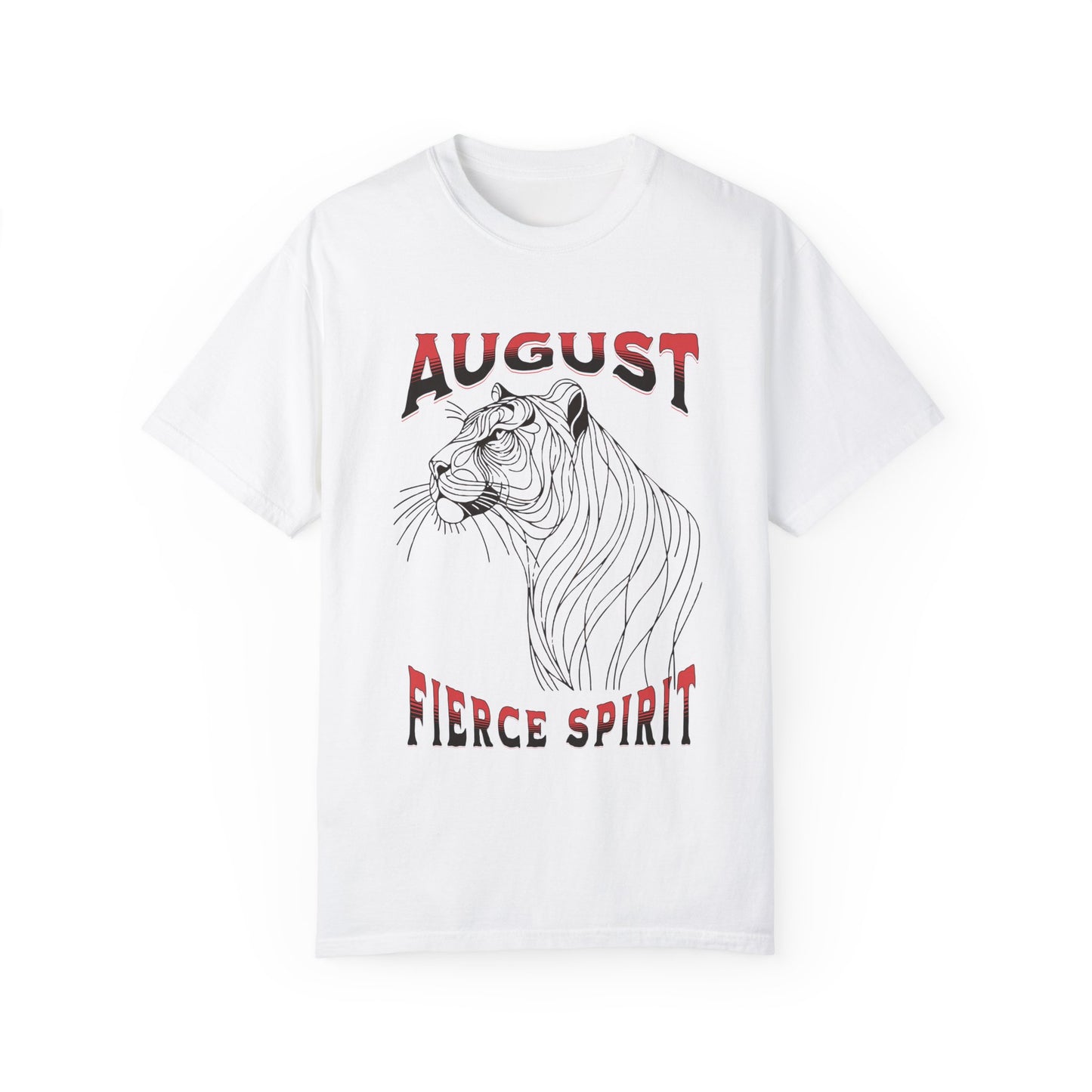 Tiger August Born Fierce Spirit T-Shirt