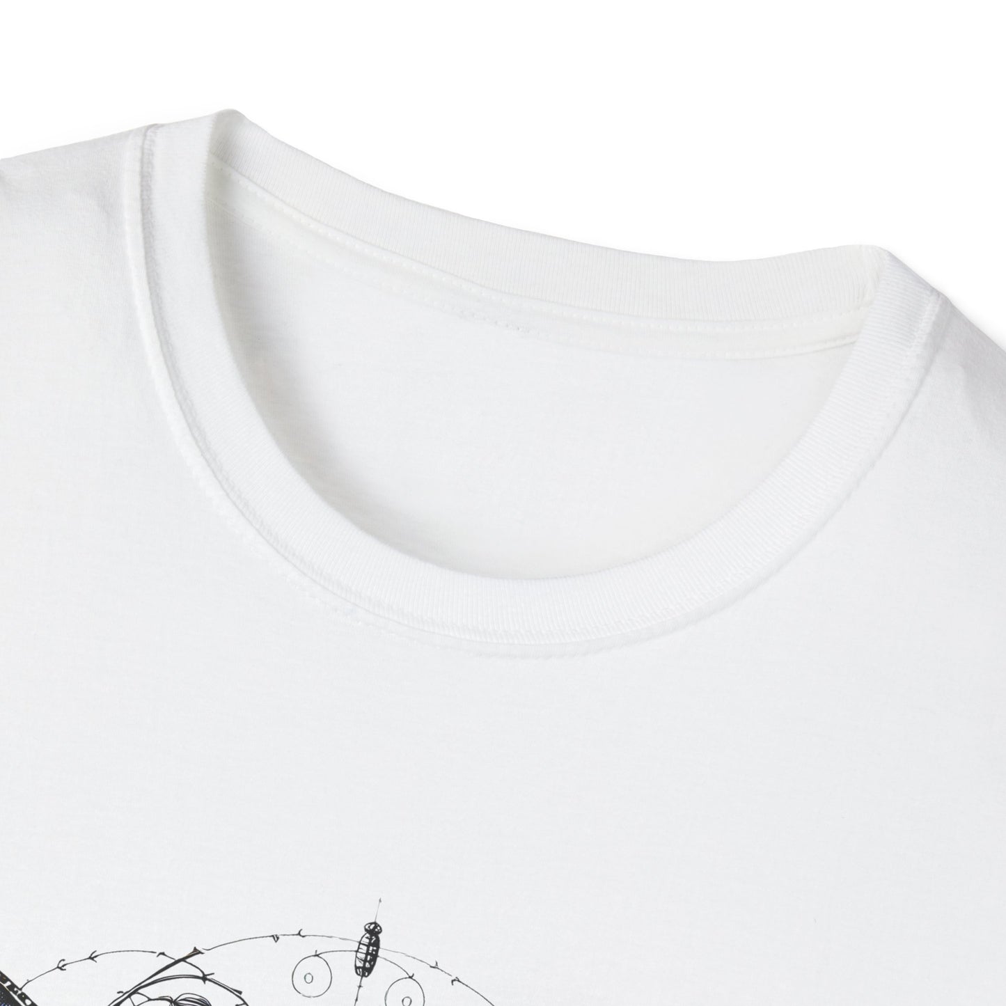 Dragonfly Gildan Unisex T-Shirt featuring a unique dragonfly design, embodying comfort and nature. Perfect for casual outings or lounging, made from ethically sourced cotton by FireBrook Essentials.