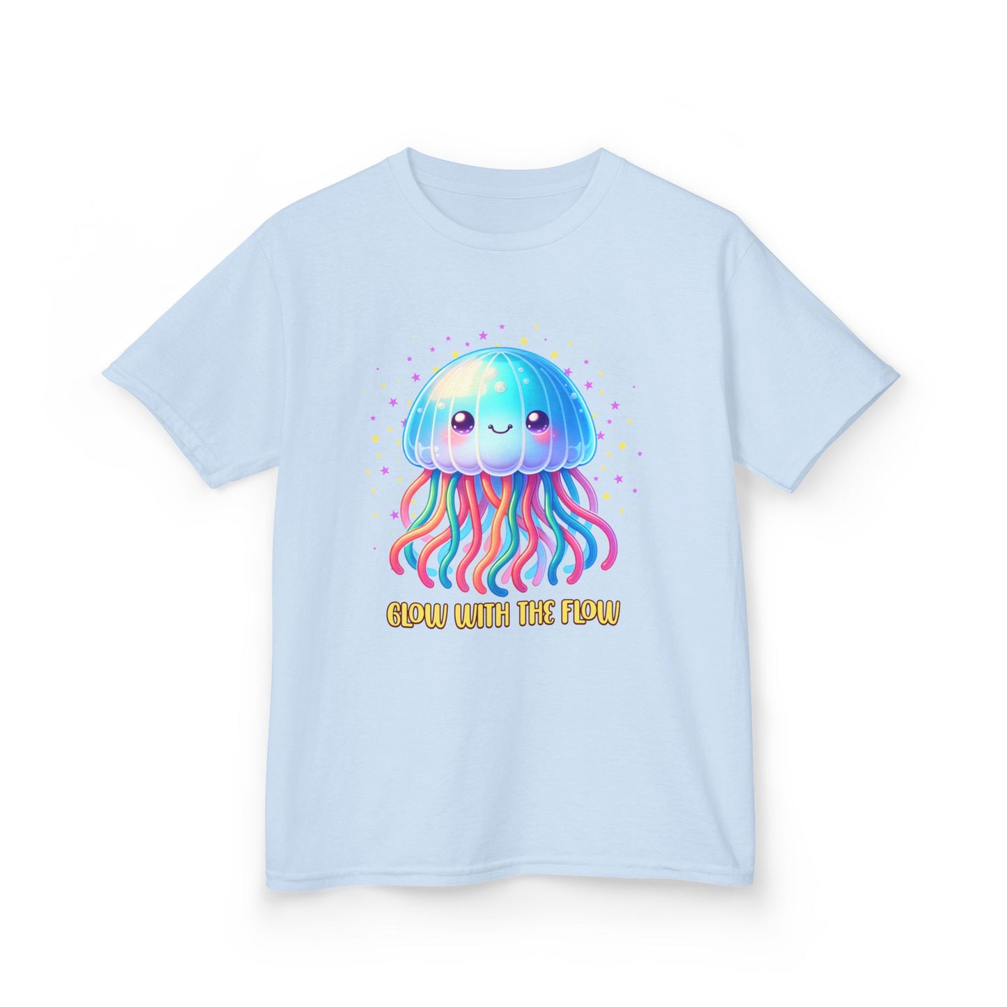 Glow With The Flow Jellyfish Youth T-Shirt