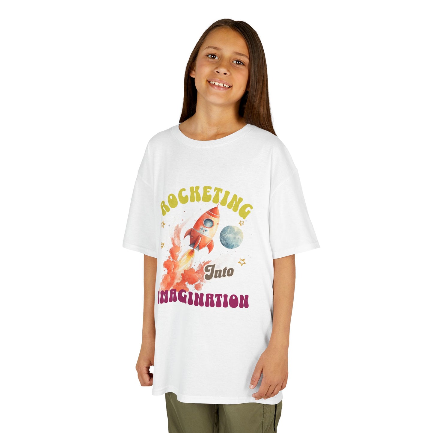 Rocketing Into Imagination Youth T-Shirt