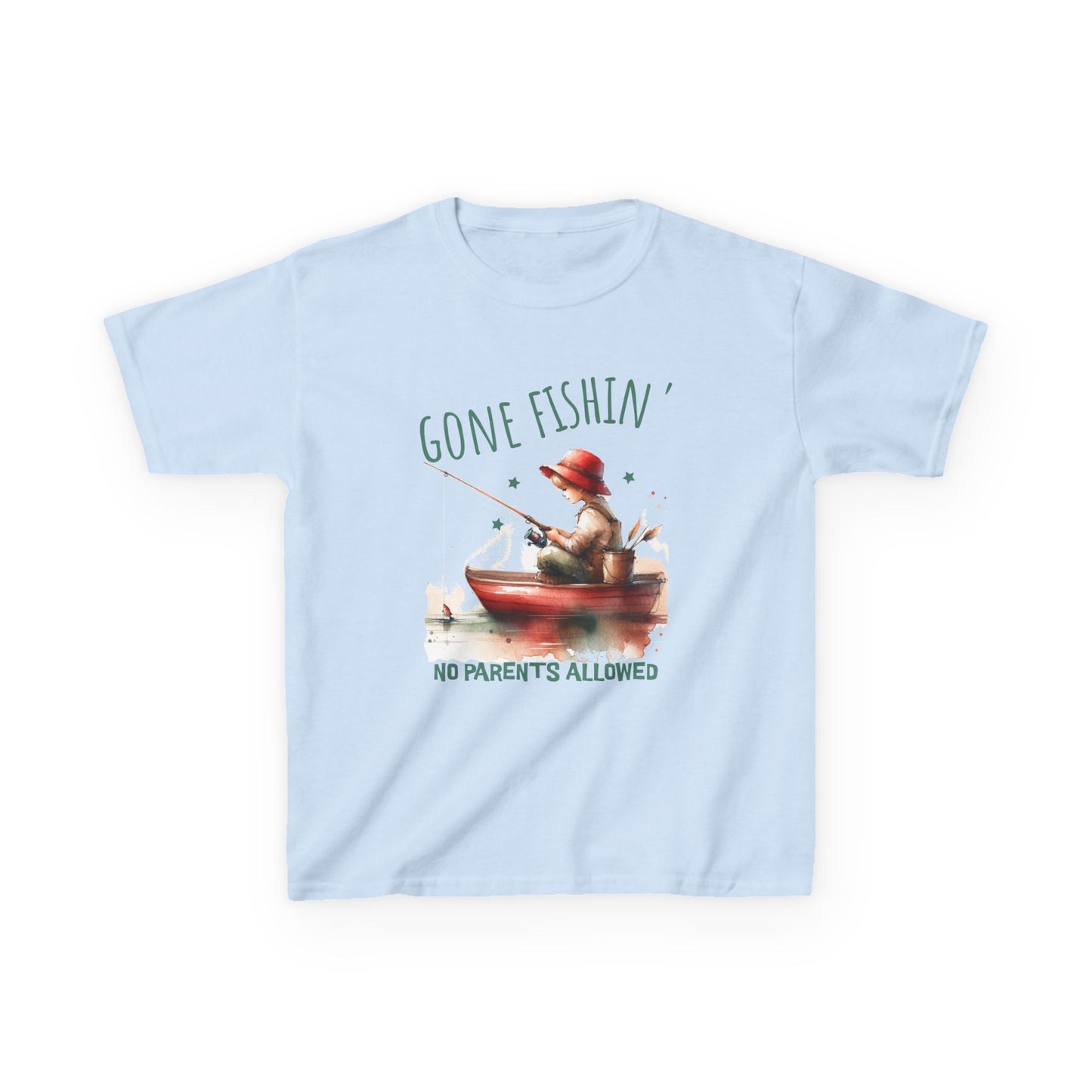 Gone Fishin' - Parents Not Allowed Youth T-Shirt