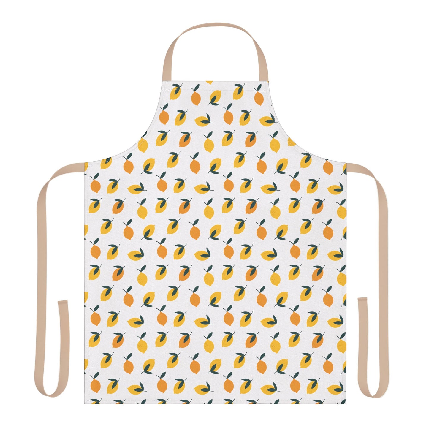 Lemons Design Apron for Stylish Cooking and Baking