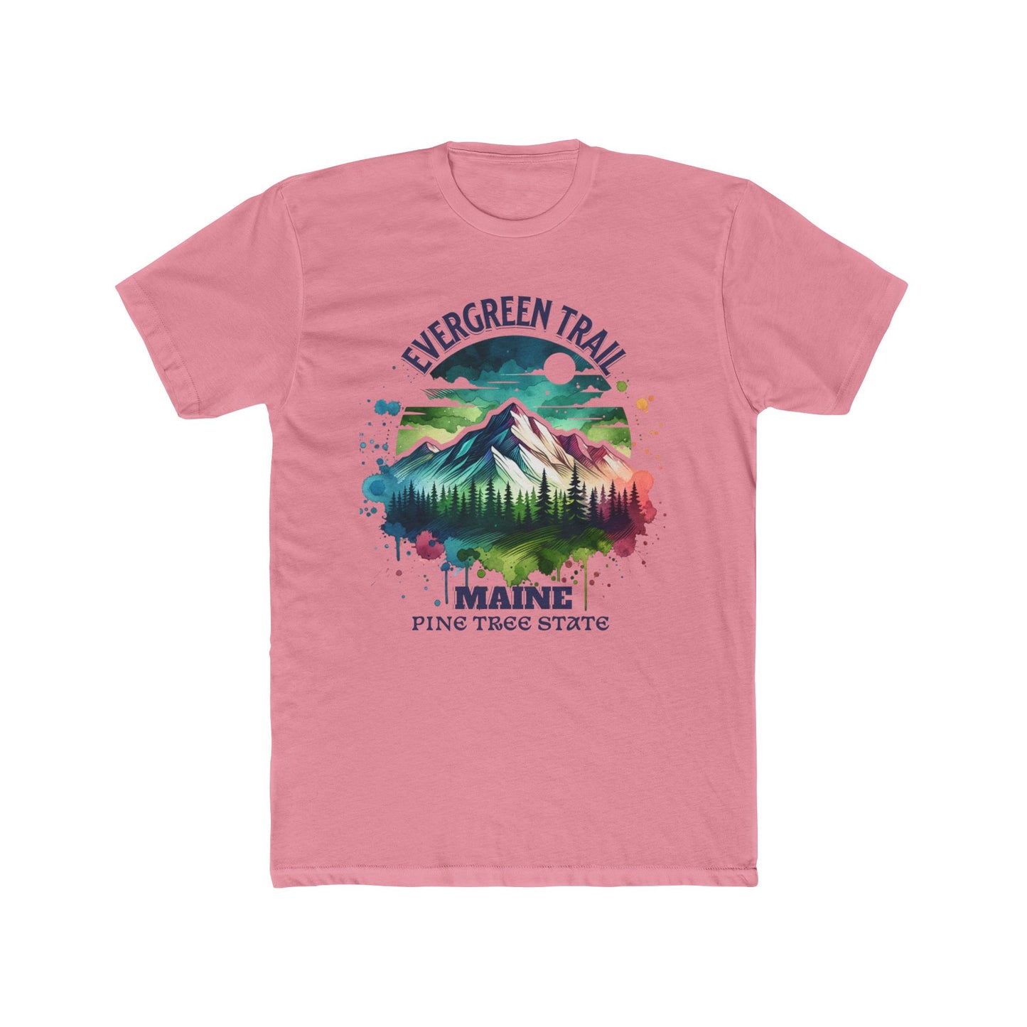 Evergreen Trail Maine Pine Tree State T-Shirt