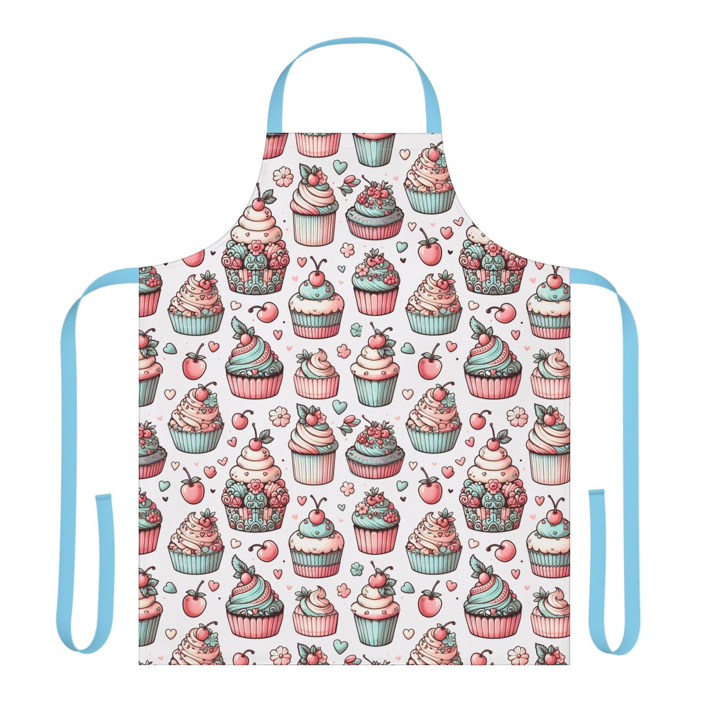 Cupcakes Design Apron for Baking Enthusiasts and Cooking Lovers