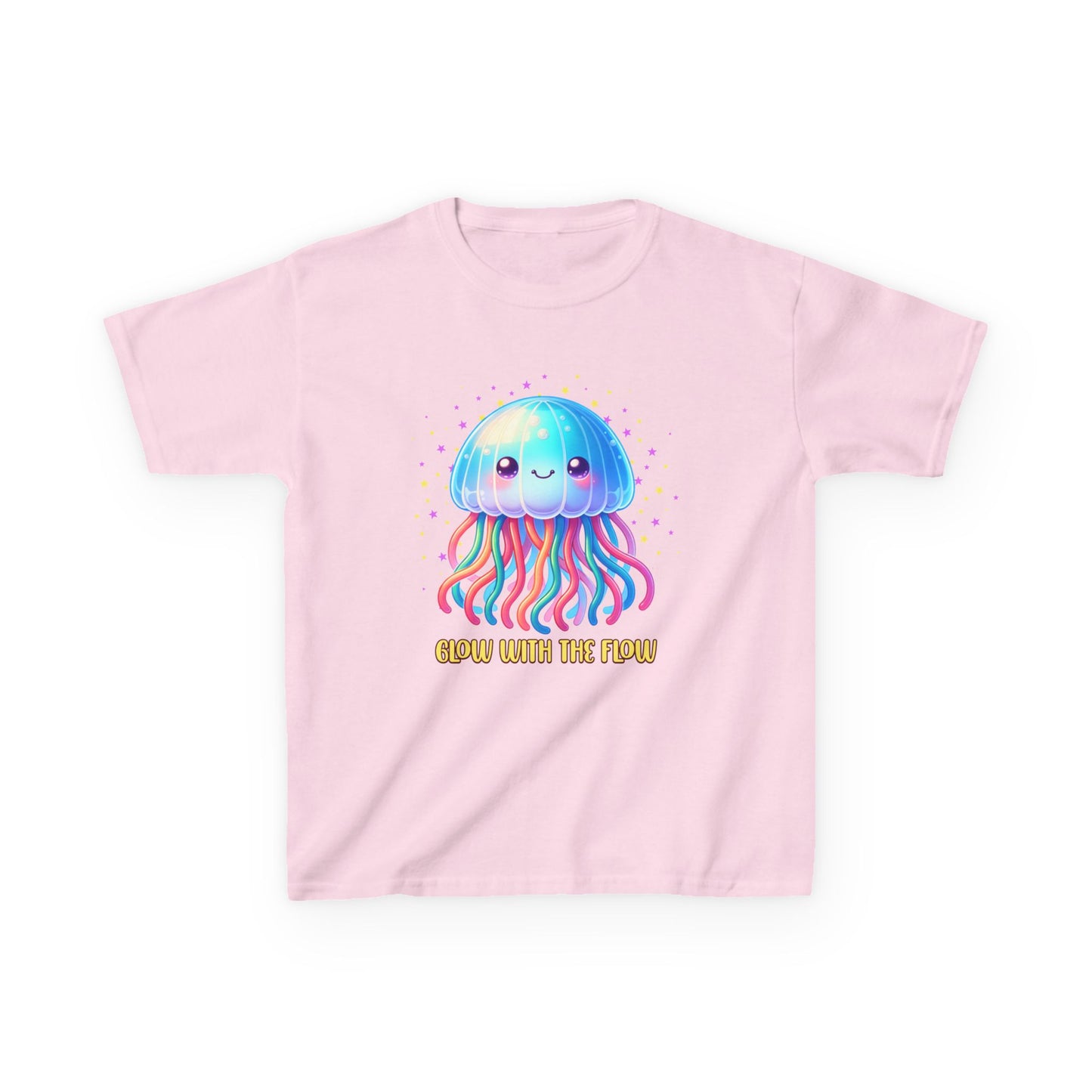 Glow With The Flow Jellyfish Youth T-Shirt
