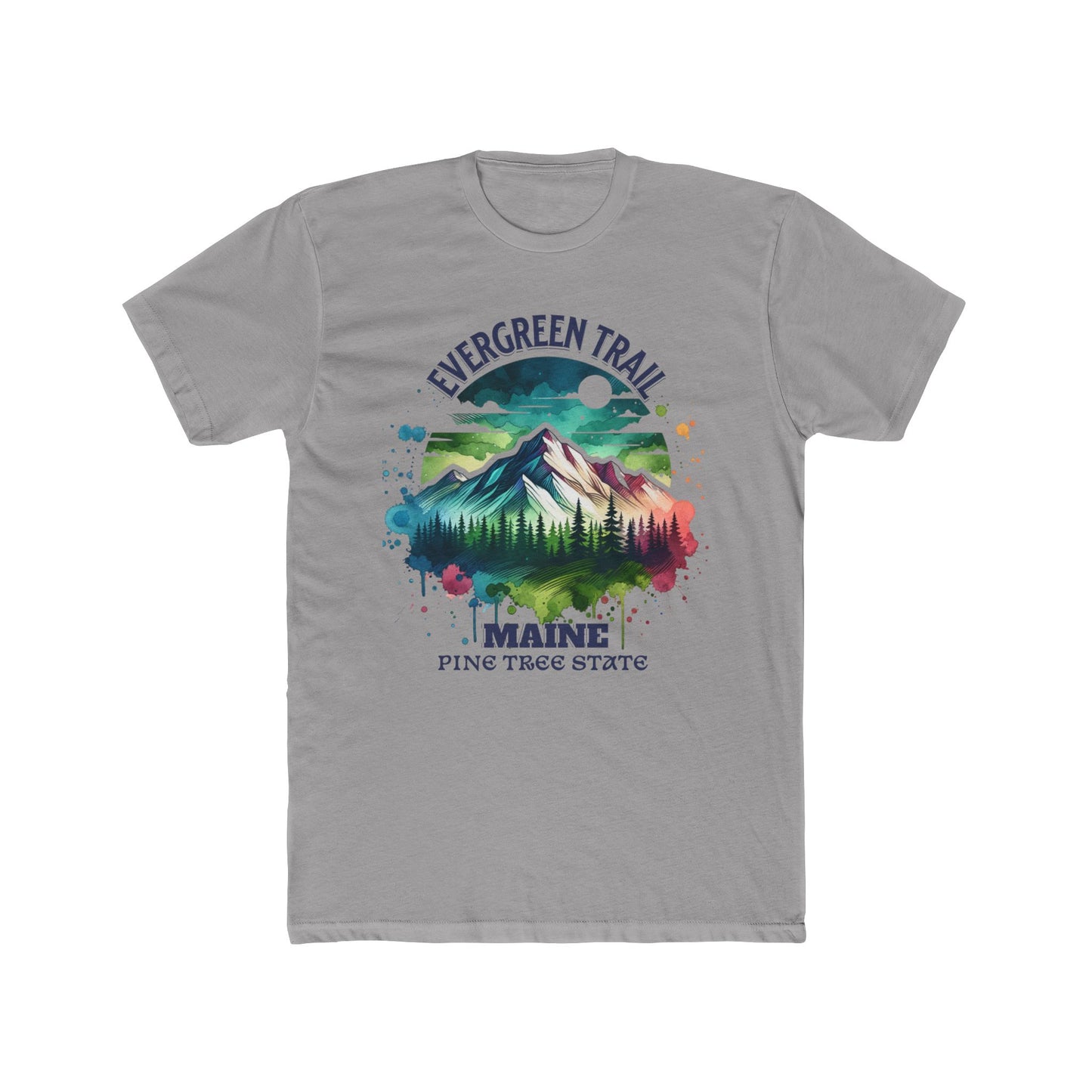 Evergreen Trail Maine Pine Tree State T-Shirt