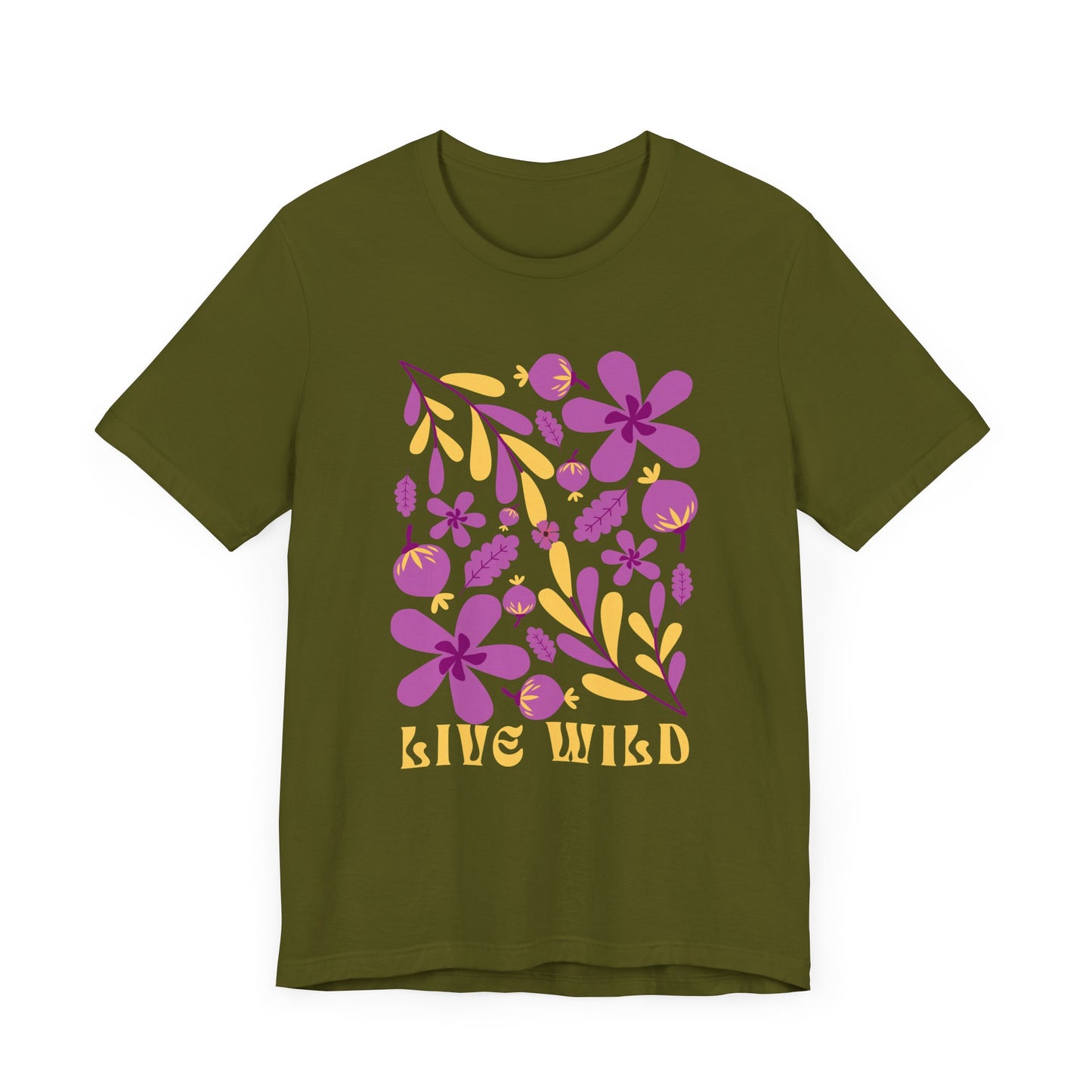 Live Wild Floral T-Shirt