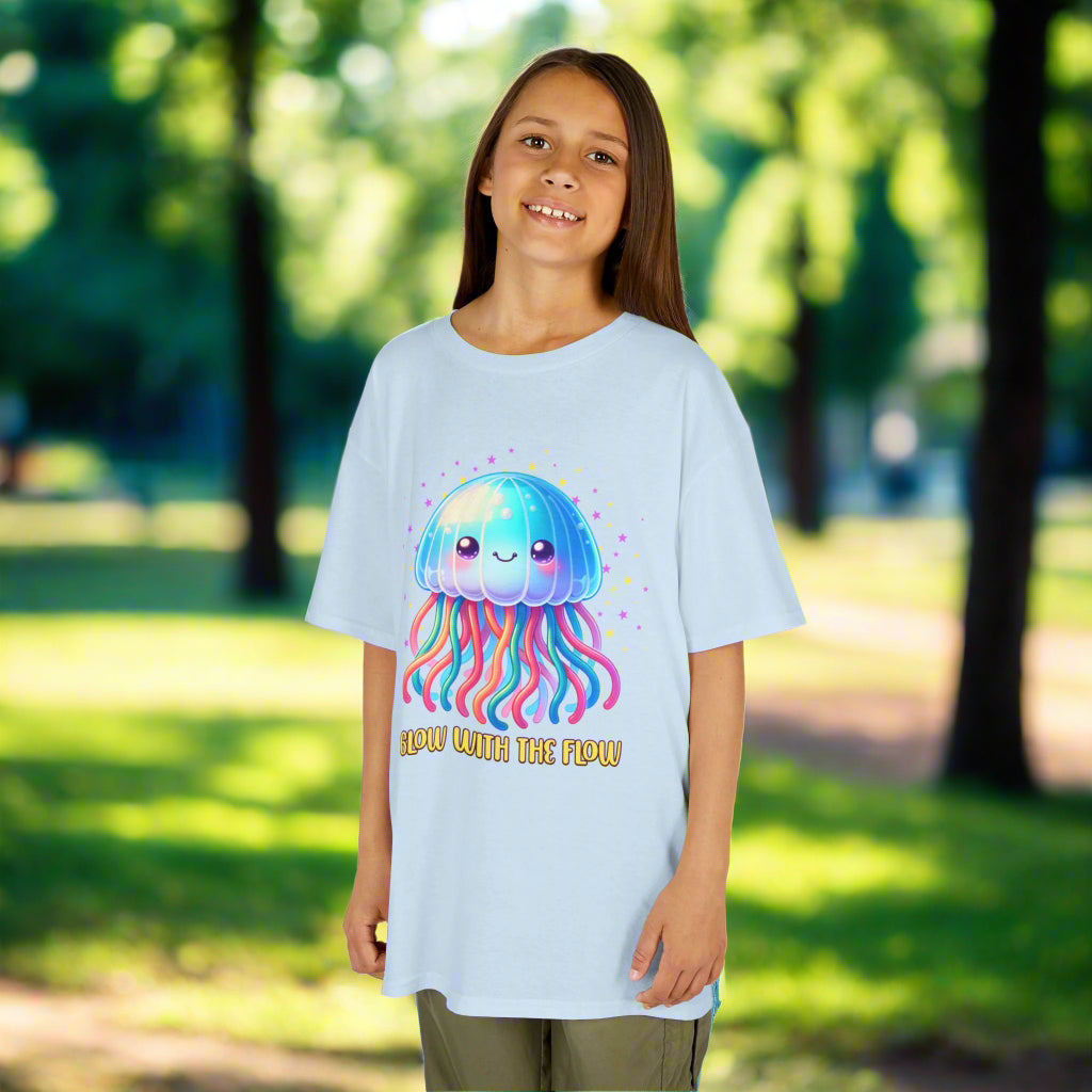 Glow With The Flow Jellyfish Youth T-Shirt
